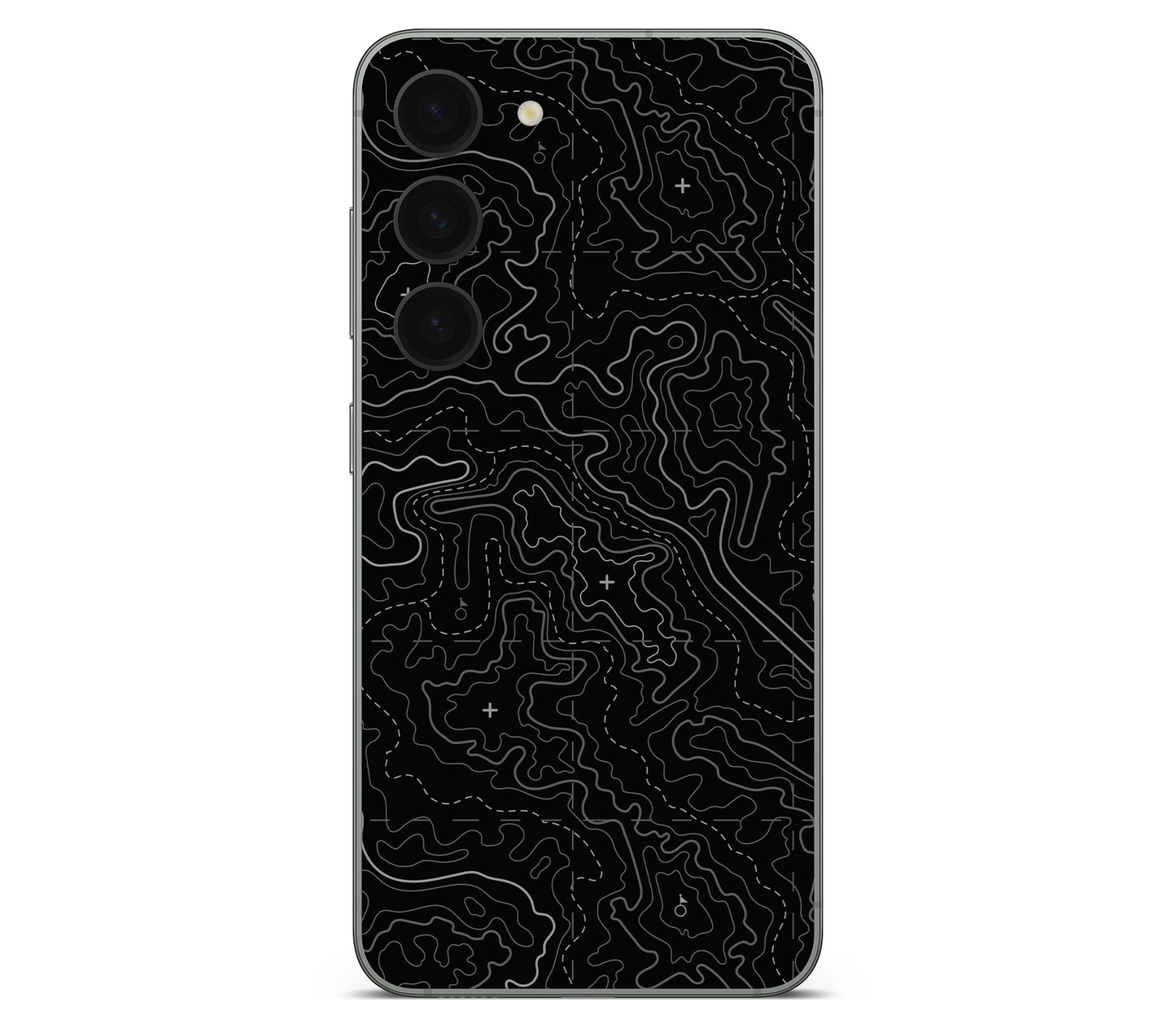 Galaxy S23 skin, Lockdown (Blackout), back skin