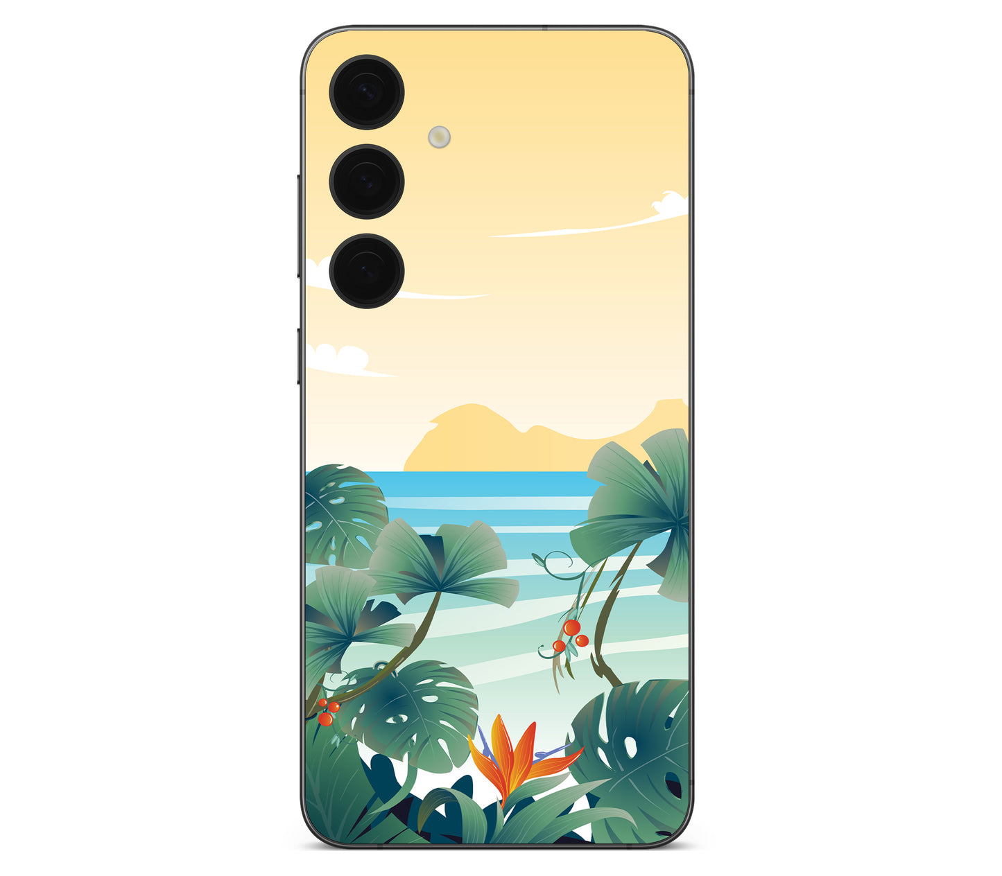 Galaxy S24 skin, Sizzle Bay, back skin