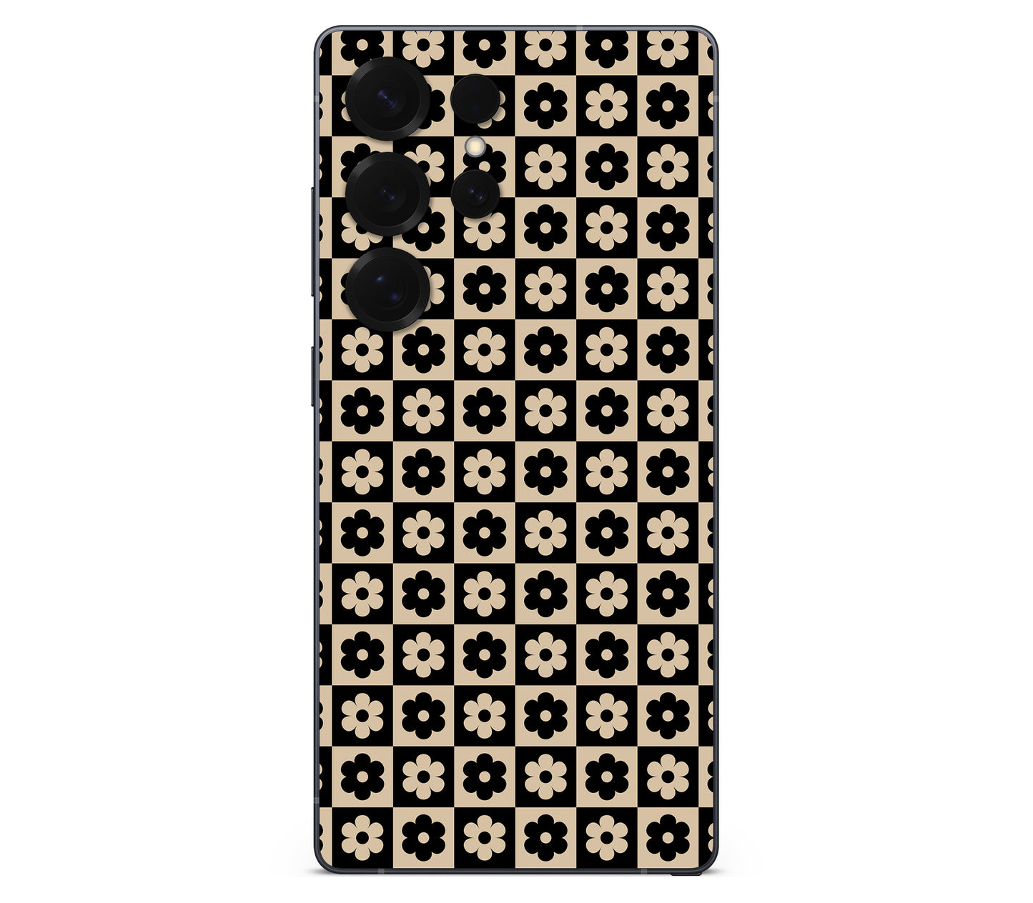 Galaxy S26 Ultra skin, Floral Grid, back skin
