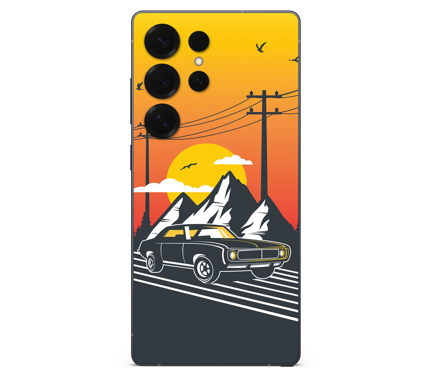 Galaxy S26 Ultra skin, Last Ride, back skin