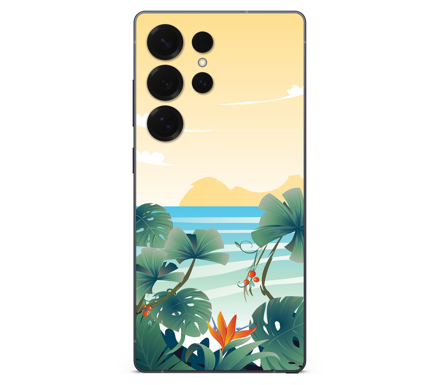 Galaxy S26 Ultra skin, Sizzle Bay, back skin
