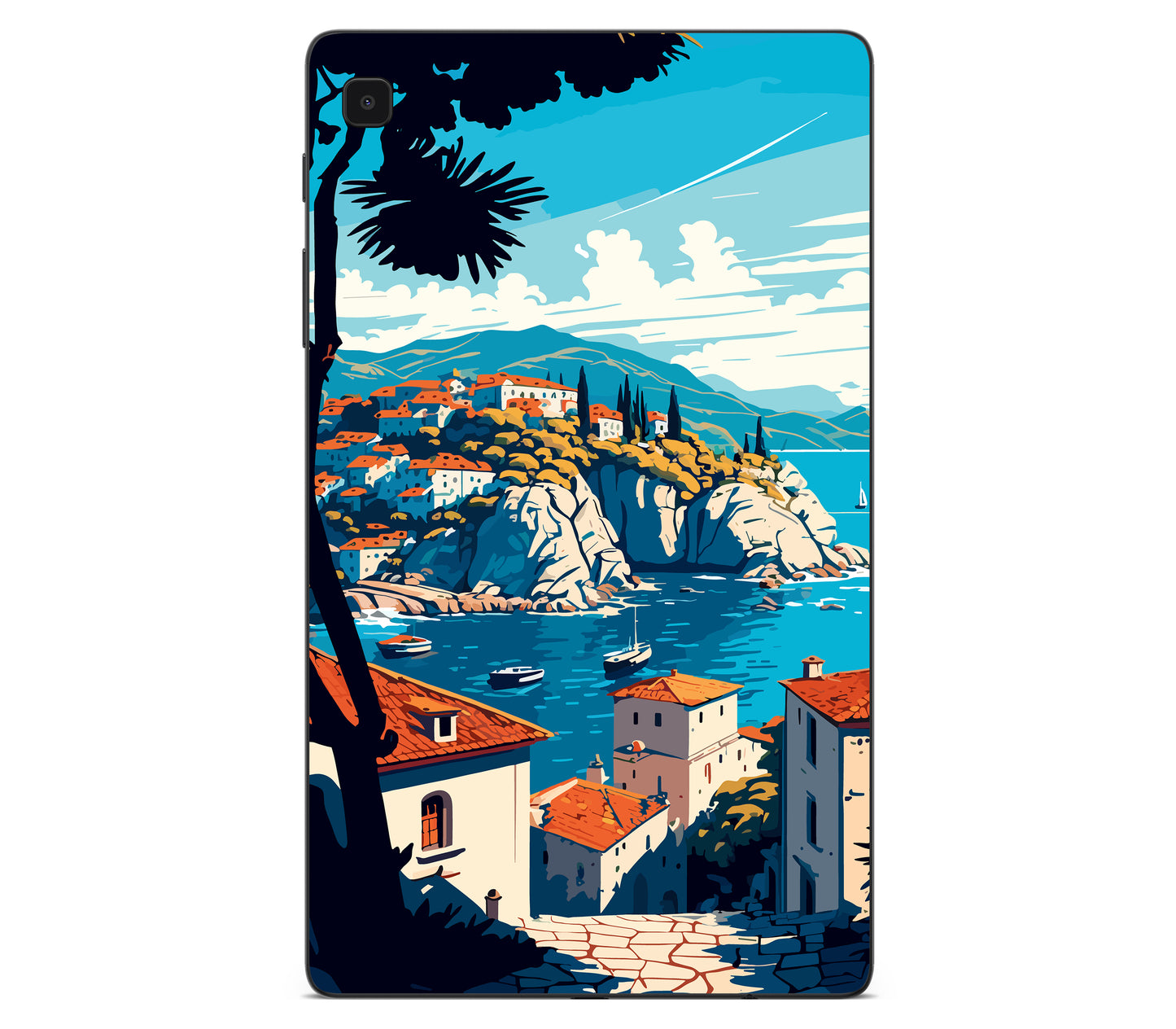 Samsung Galaxy Tab A7 Lite Coastal Clouds