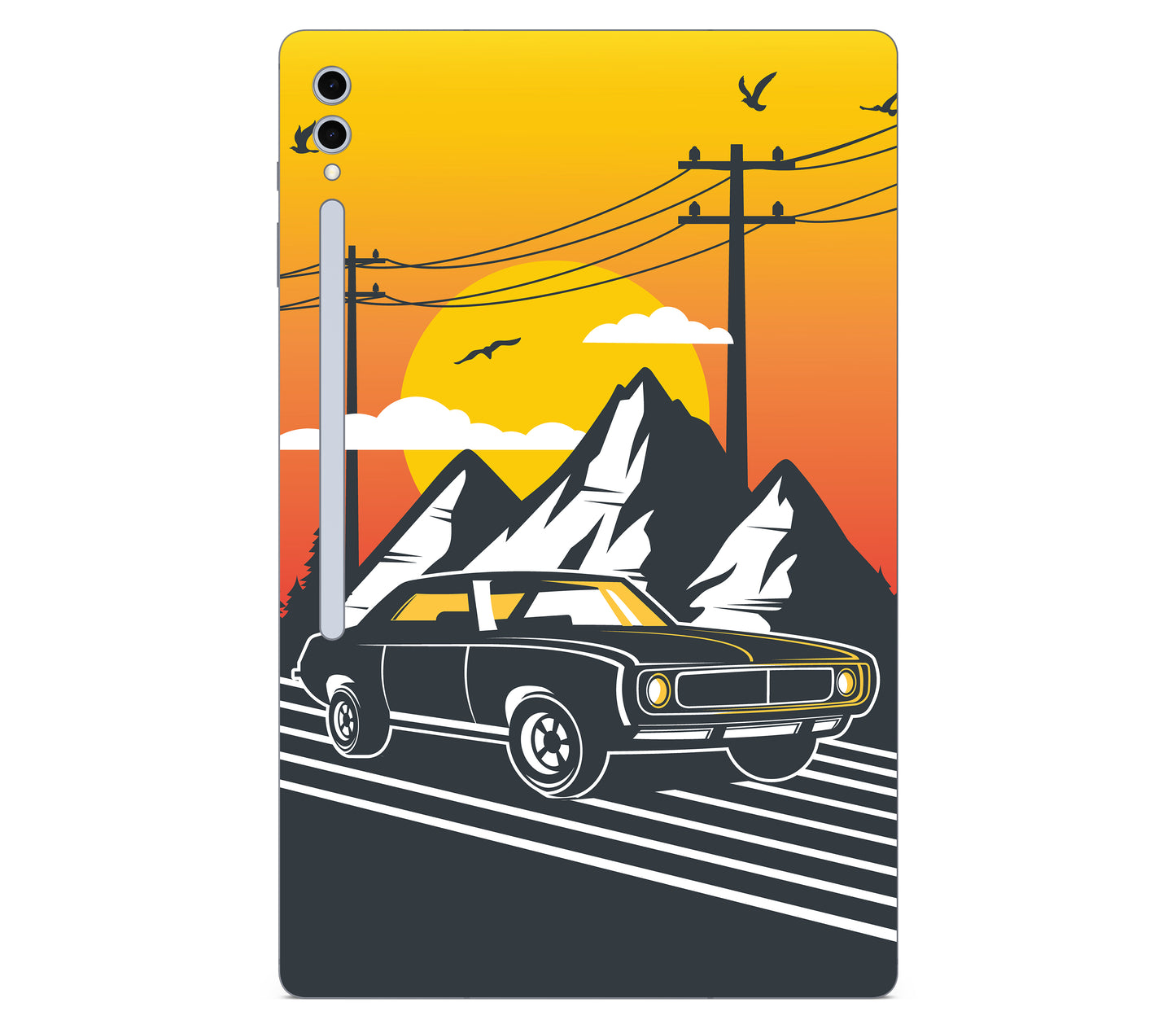 Galaxy Tab S10 Ultra skin, Last Ride, back skin