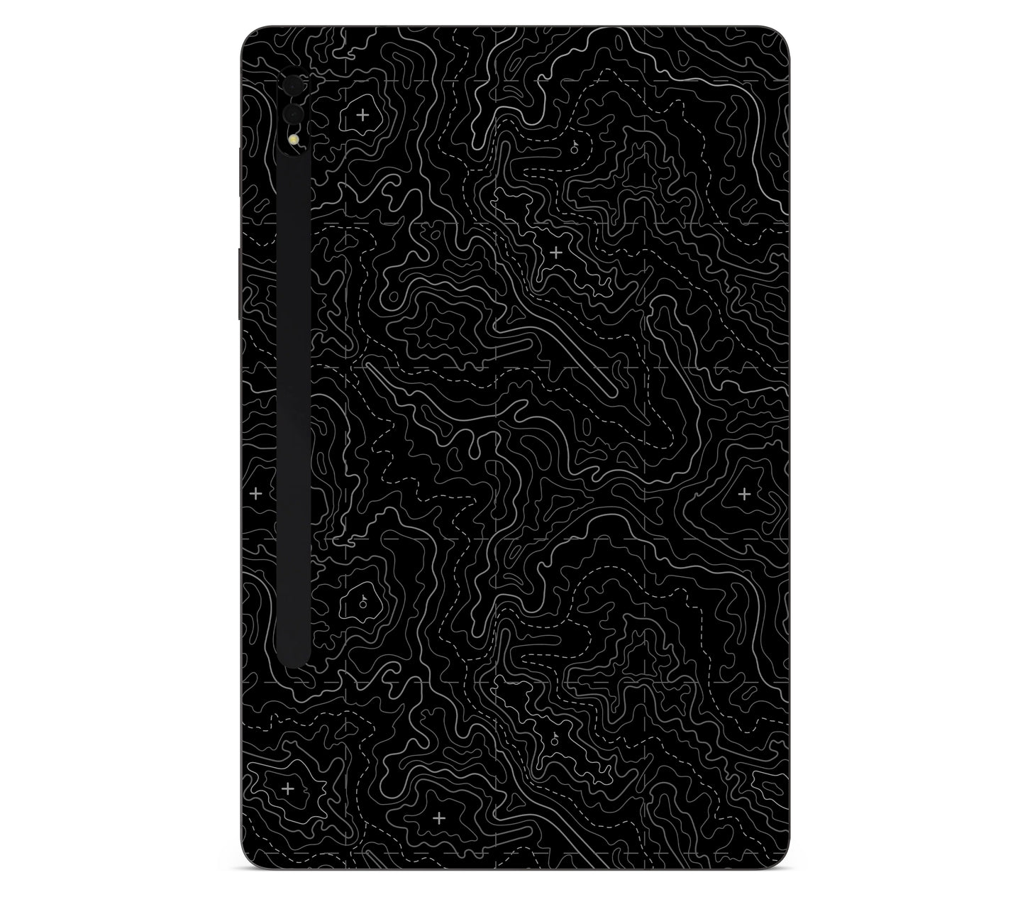 Galaxy Tab S8 skin, Lockdown (Blackout), back skin