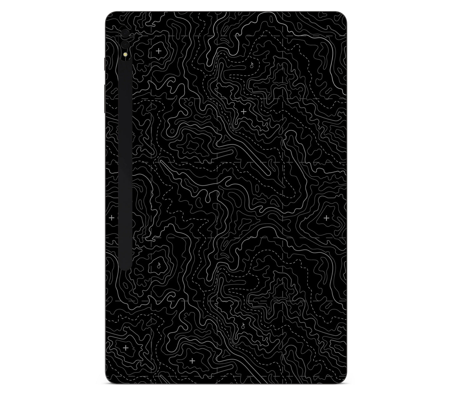 Galaxy Tab S8 plus skin, Lockdown (Blackout), back skin