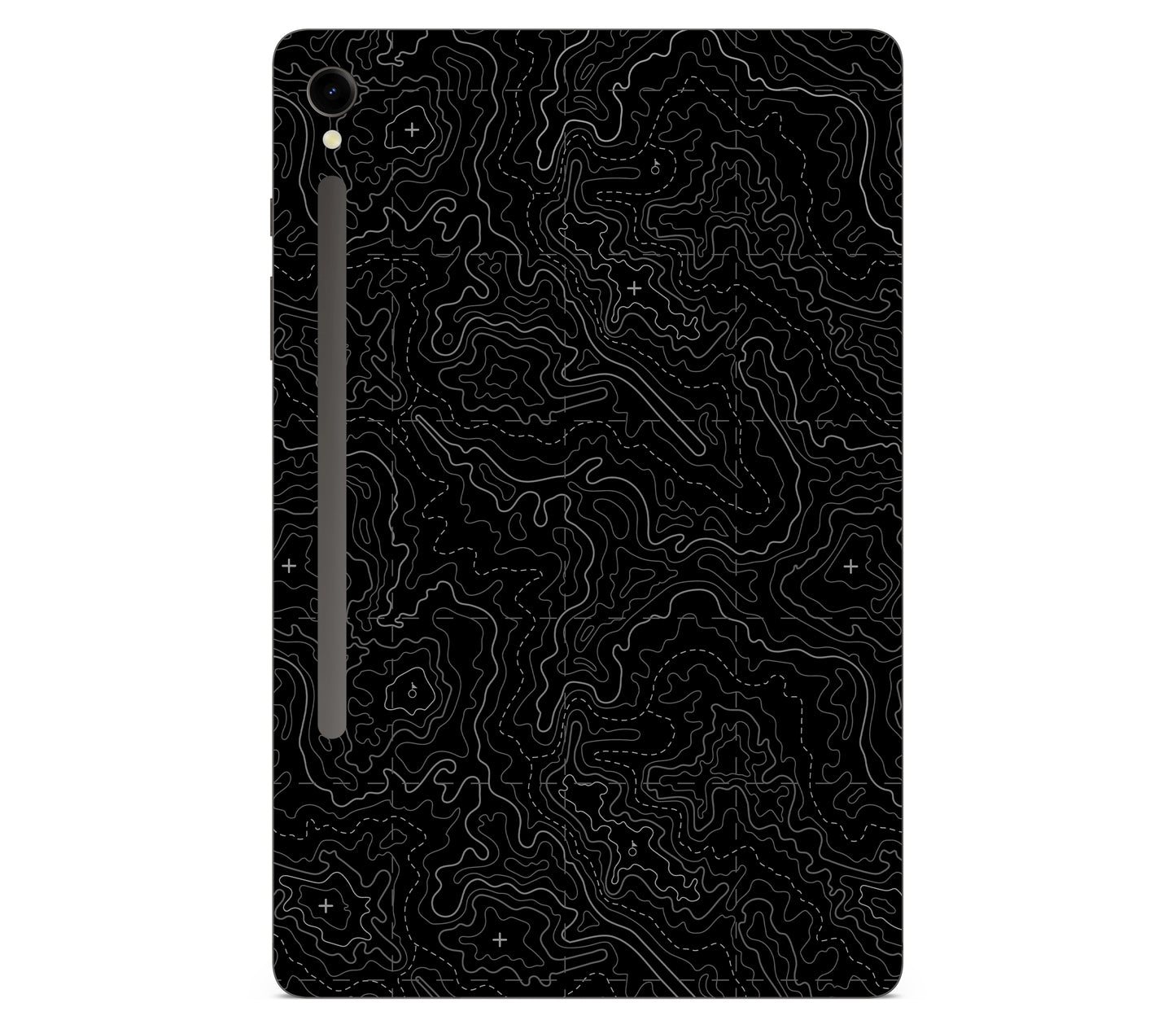 Galaxy Tab S9 skin, Lockdown (Blackout), back skin