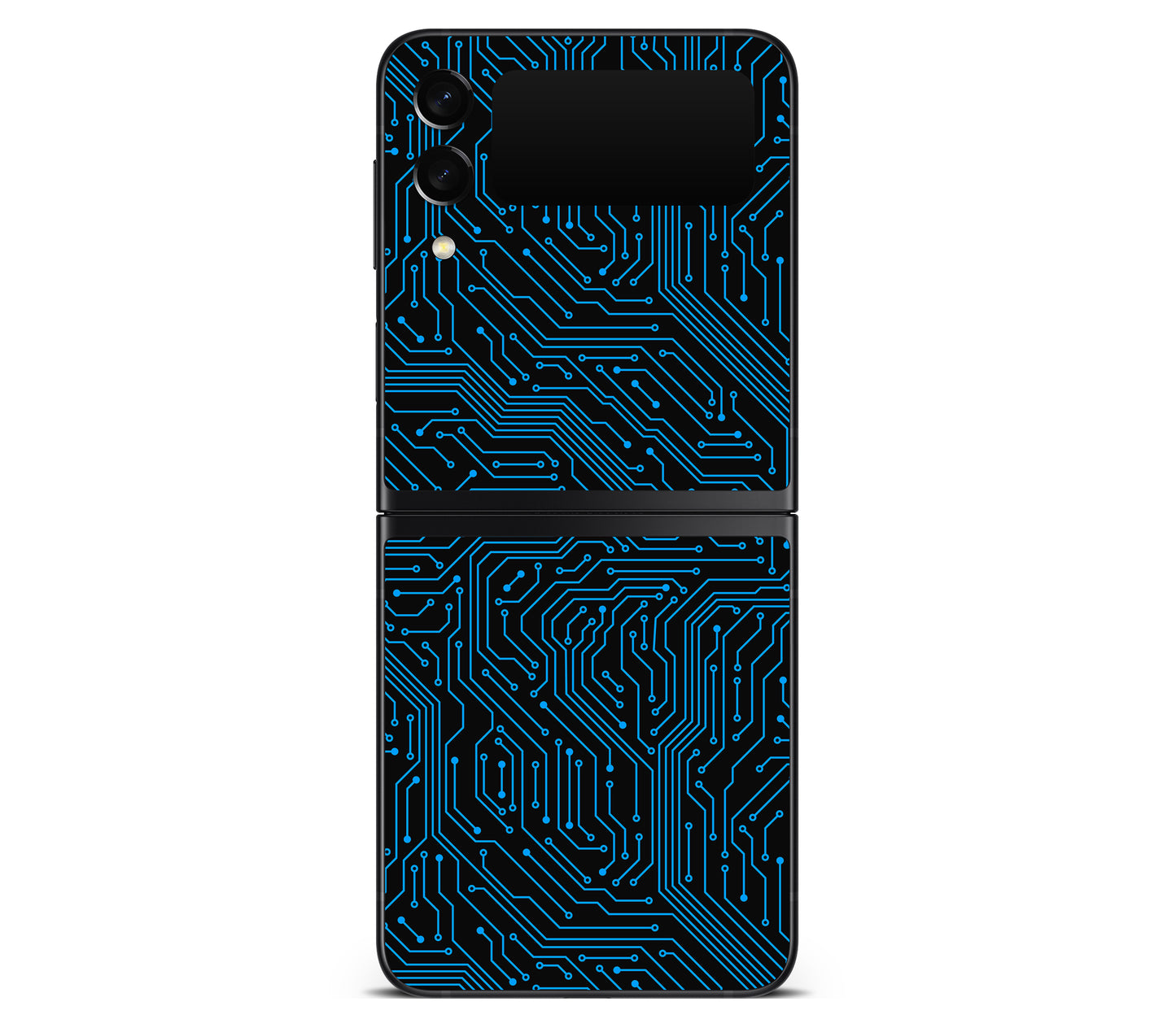 Galaxy Z Flip 3 skin, Eternal Blue, back skin