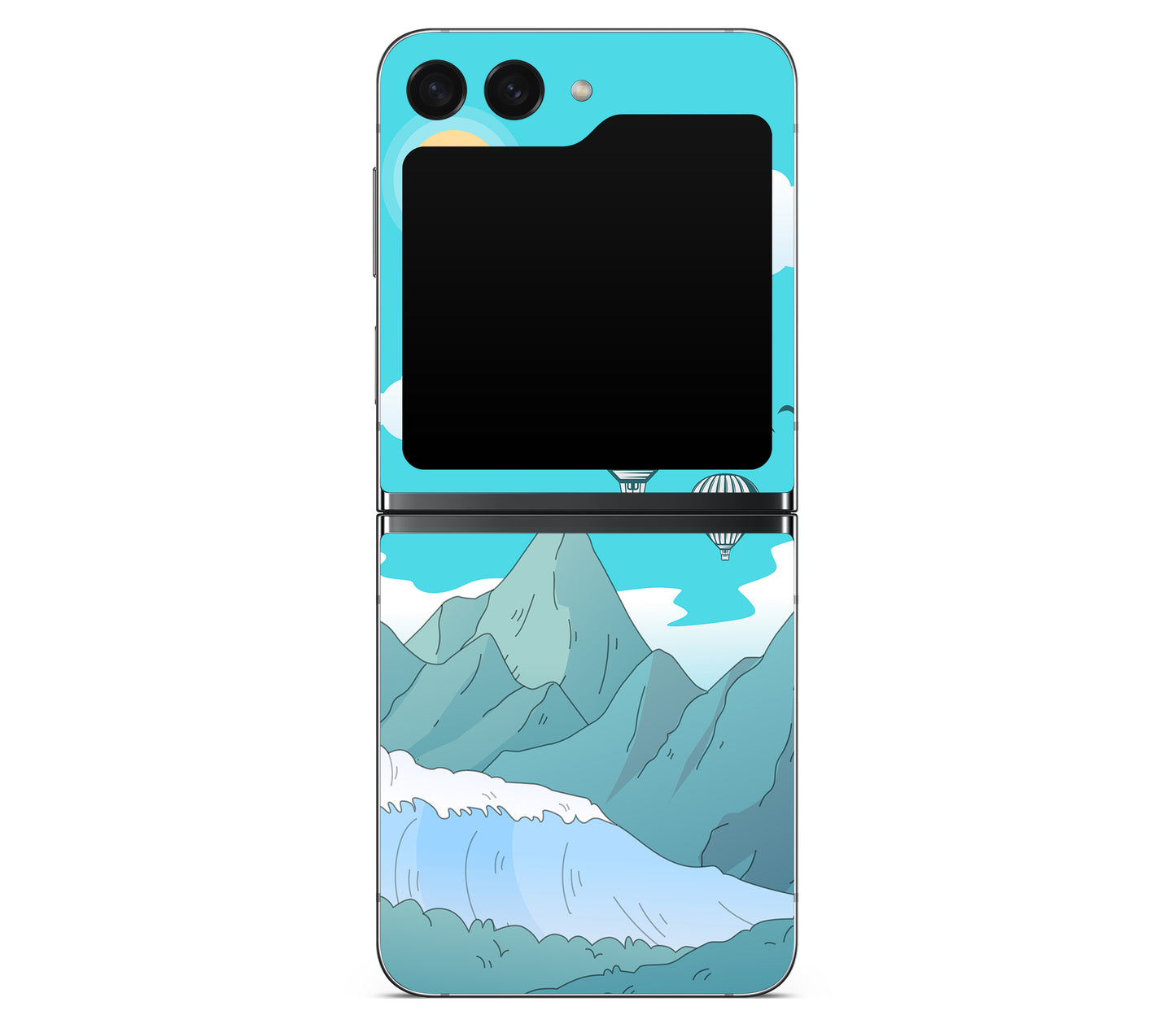 Galaxy Z Flip 5 skin, Altitude Error, back skin