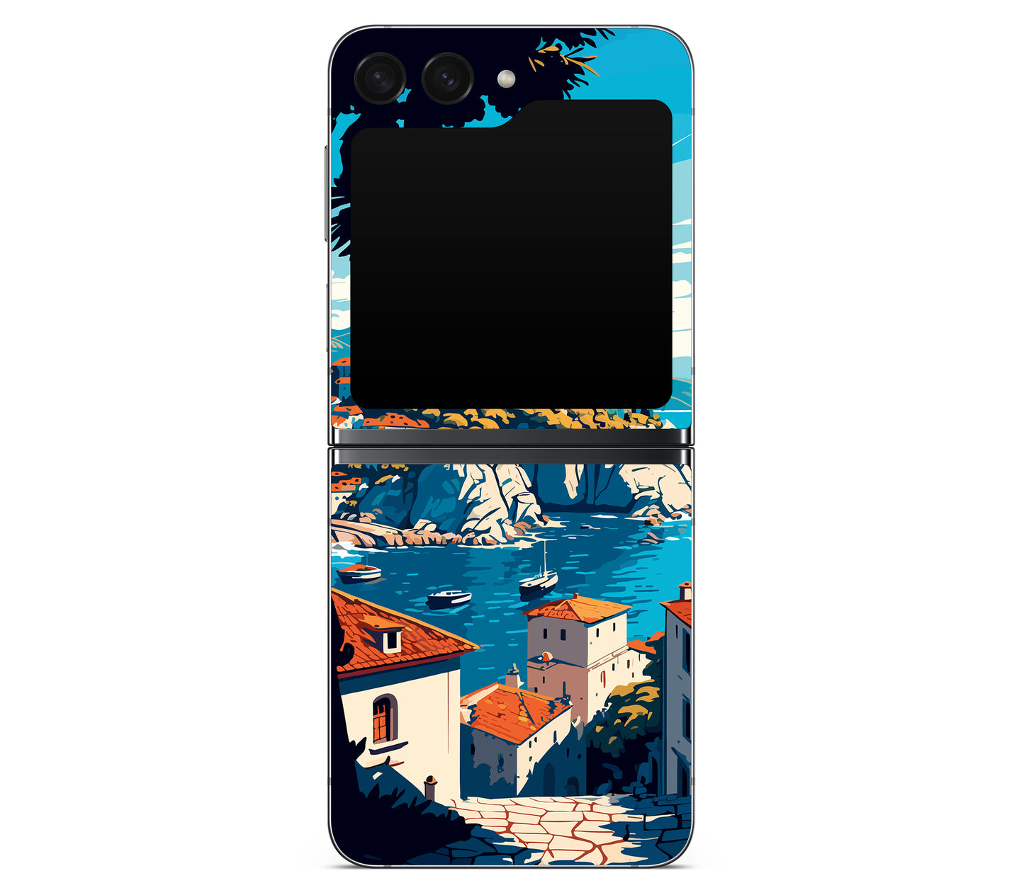 Samsung Galaxy Z Flip 5 Coastal Clouds