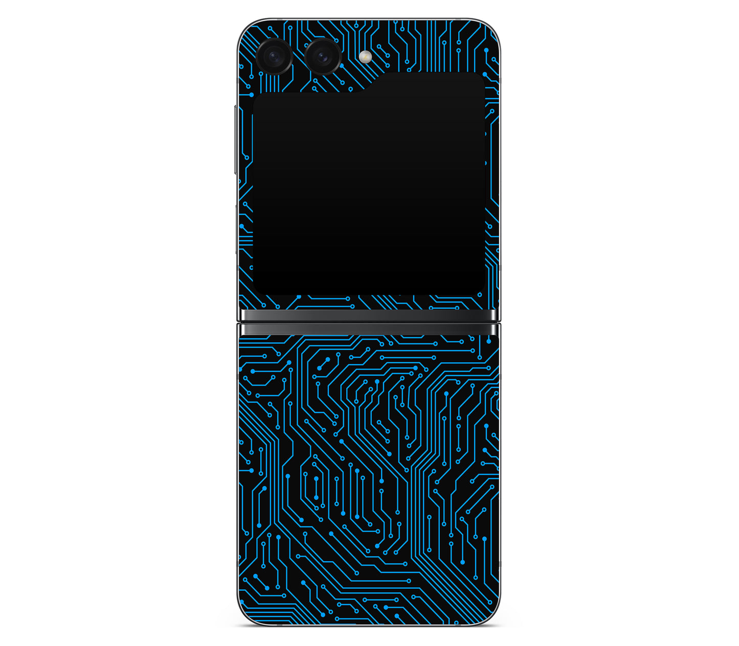 Galaxy Z Flip 5 skin, Eternal Blue, back skin
