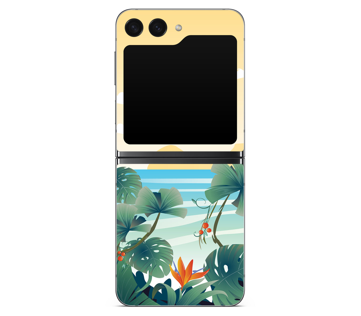 Galaxy Z Flip 5 skin, Sizzle Bay, back skin