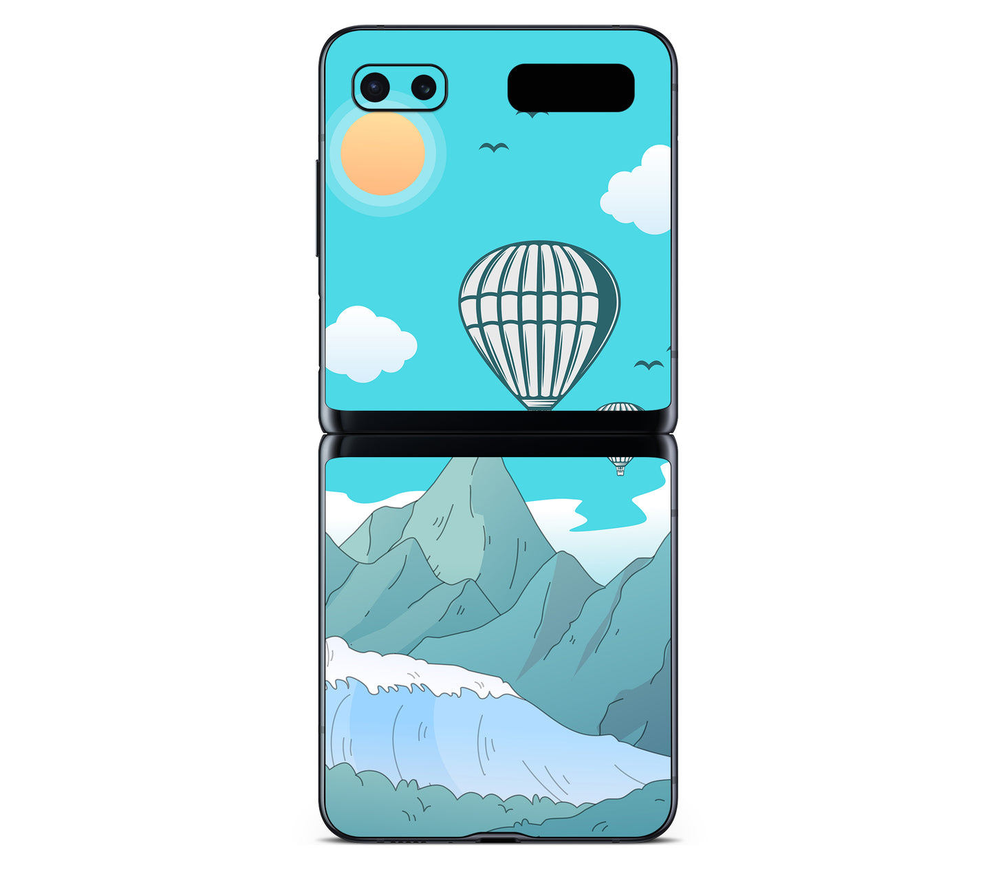 Galaxy Z Flip skin, Altitude Error, back skin