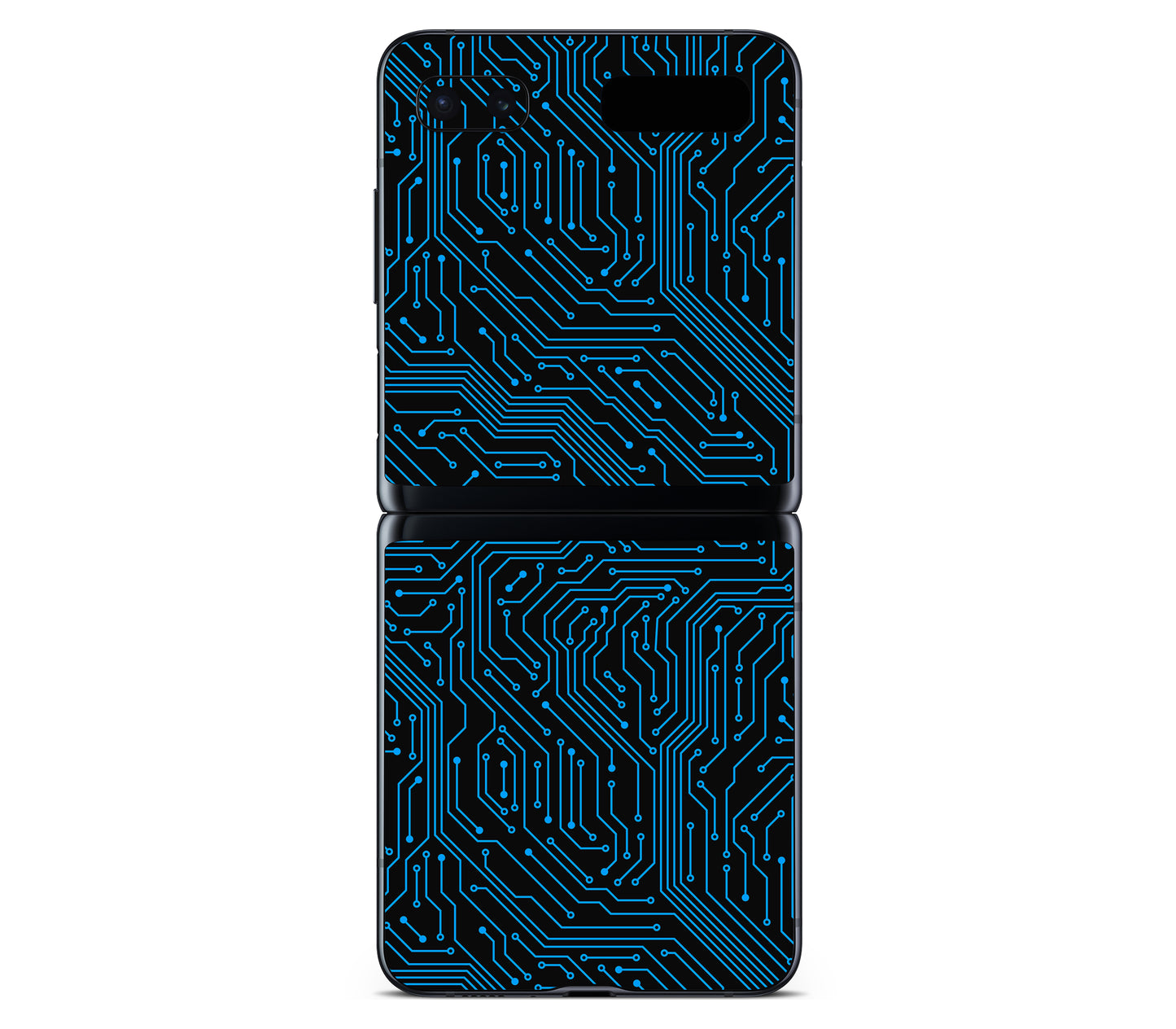 Galaxy Z Flip skin, Eternal Blue, back skin