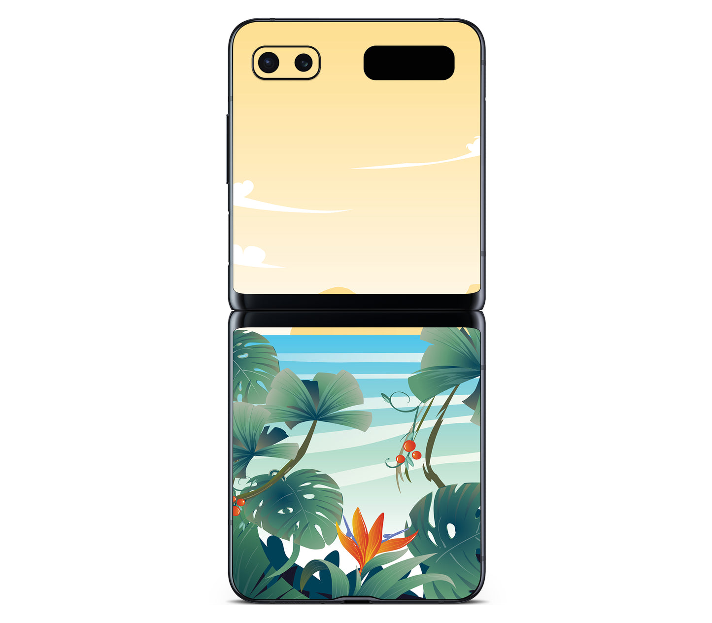 Galaxy Z Flip skin, Sizzle Bay, back skin