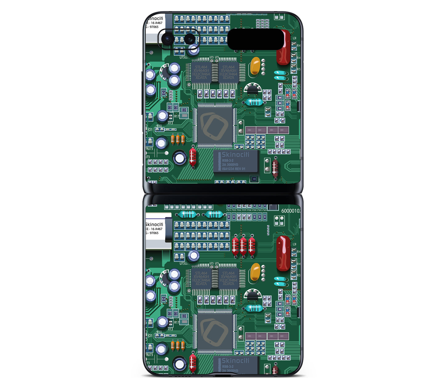 Galaxy Z Flip skin, Terminal, back skin