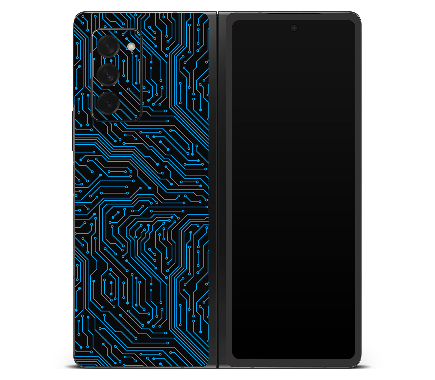 Galaxy Z Fold 2 skin, Eternal Blue, back skin