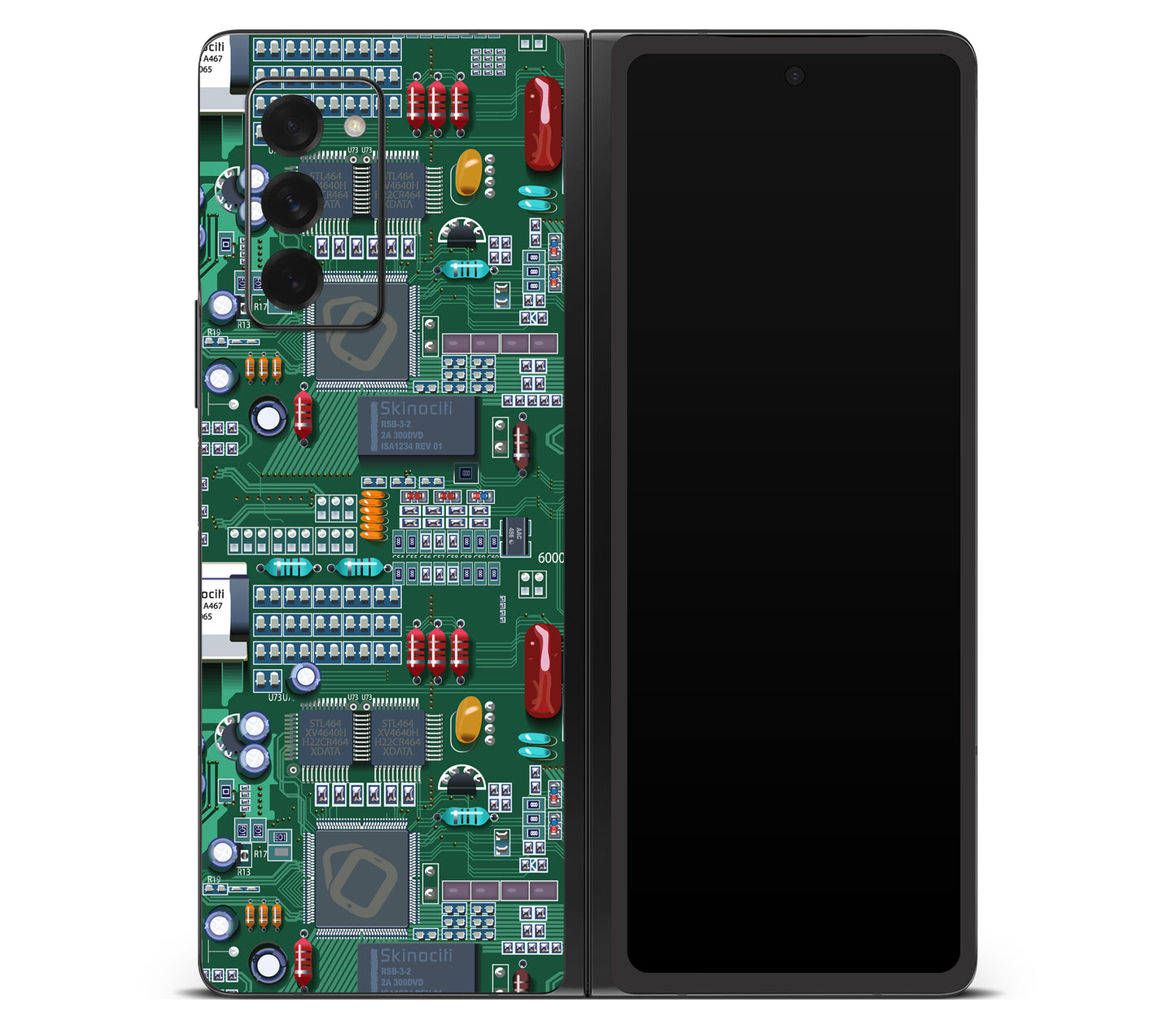 Galaxy Z Fold 2 skin, Terminal, back skin