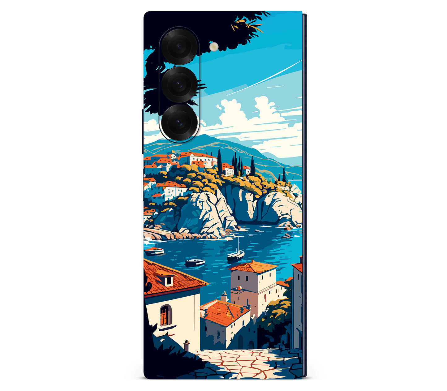 Samsung Galaxy Z Fold 6 Coastal Clouds