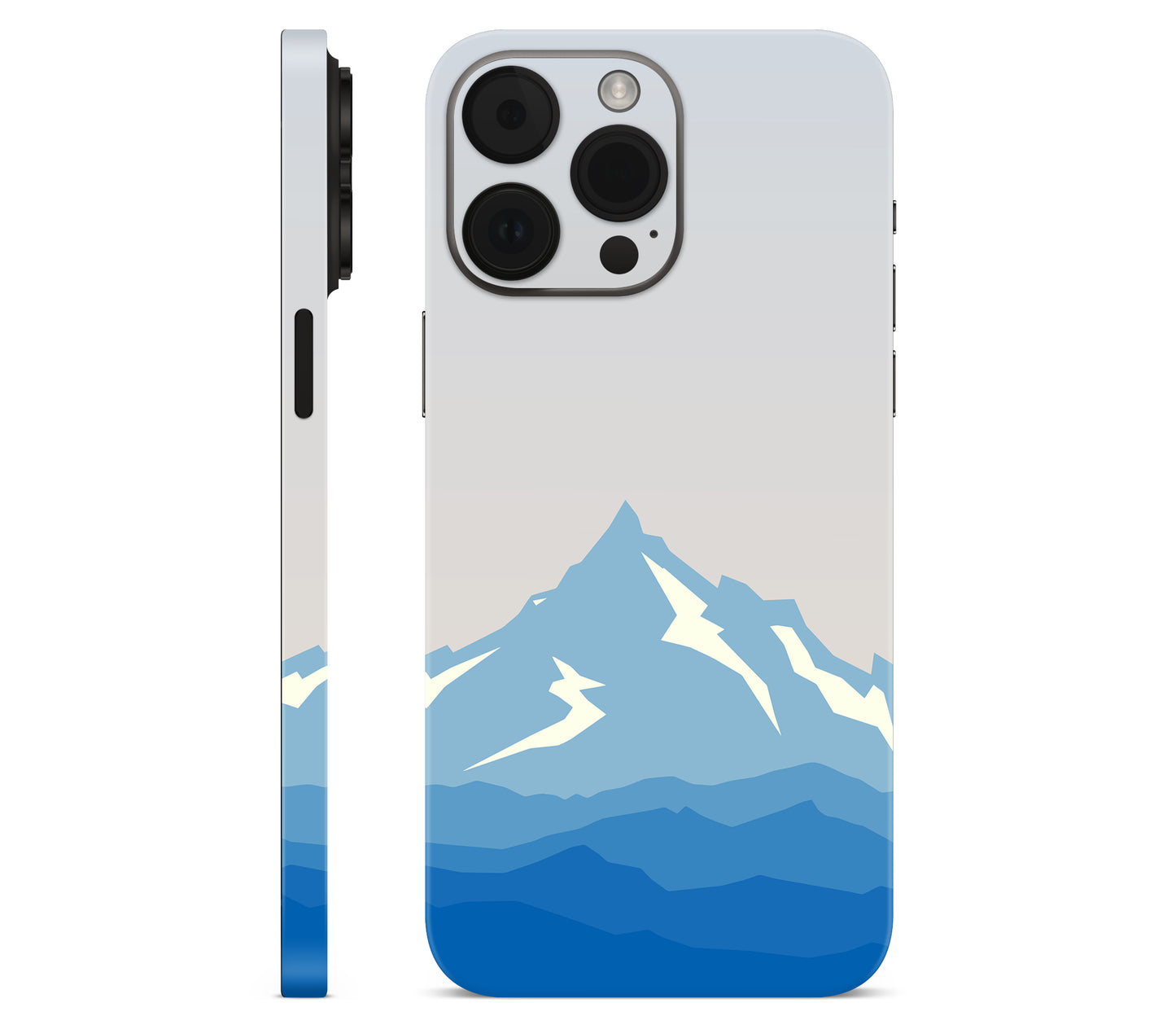 iPhone 14 Pro Max skin, Everest, full wrap without logo cutout