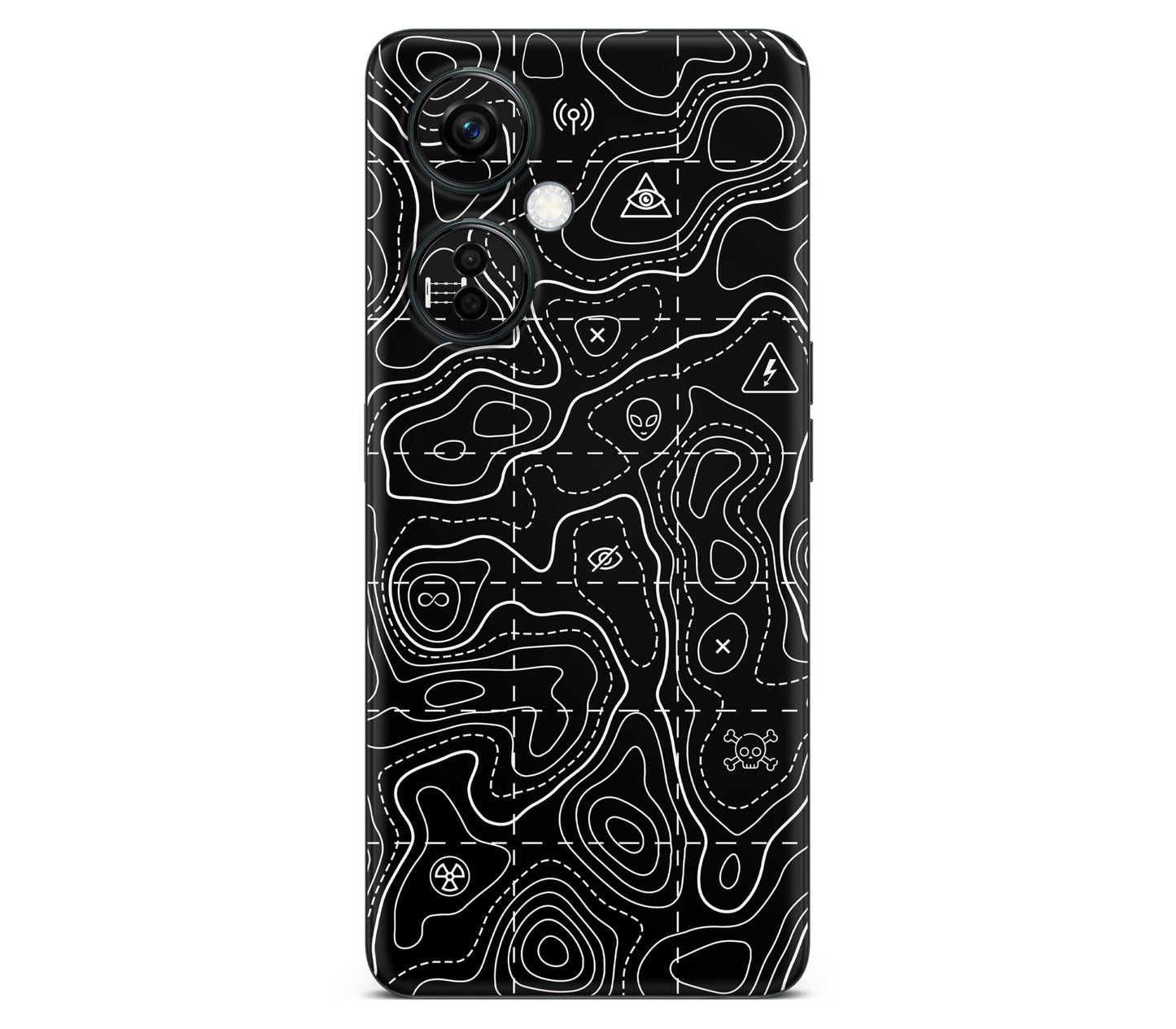 OnePlus Nord CE 3 Lite skin, Lockdown (Blackout), back skin