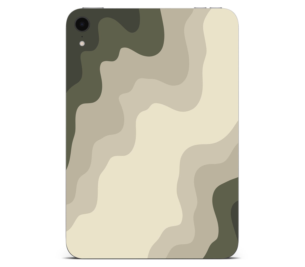 iPad Mini 6 skin, Drift (Mirage), back skin without logo cutout
