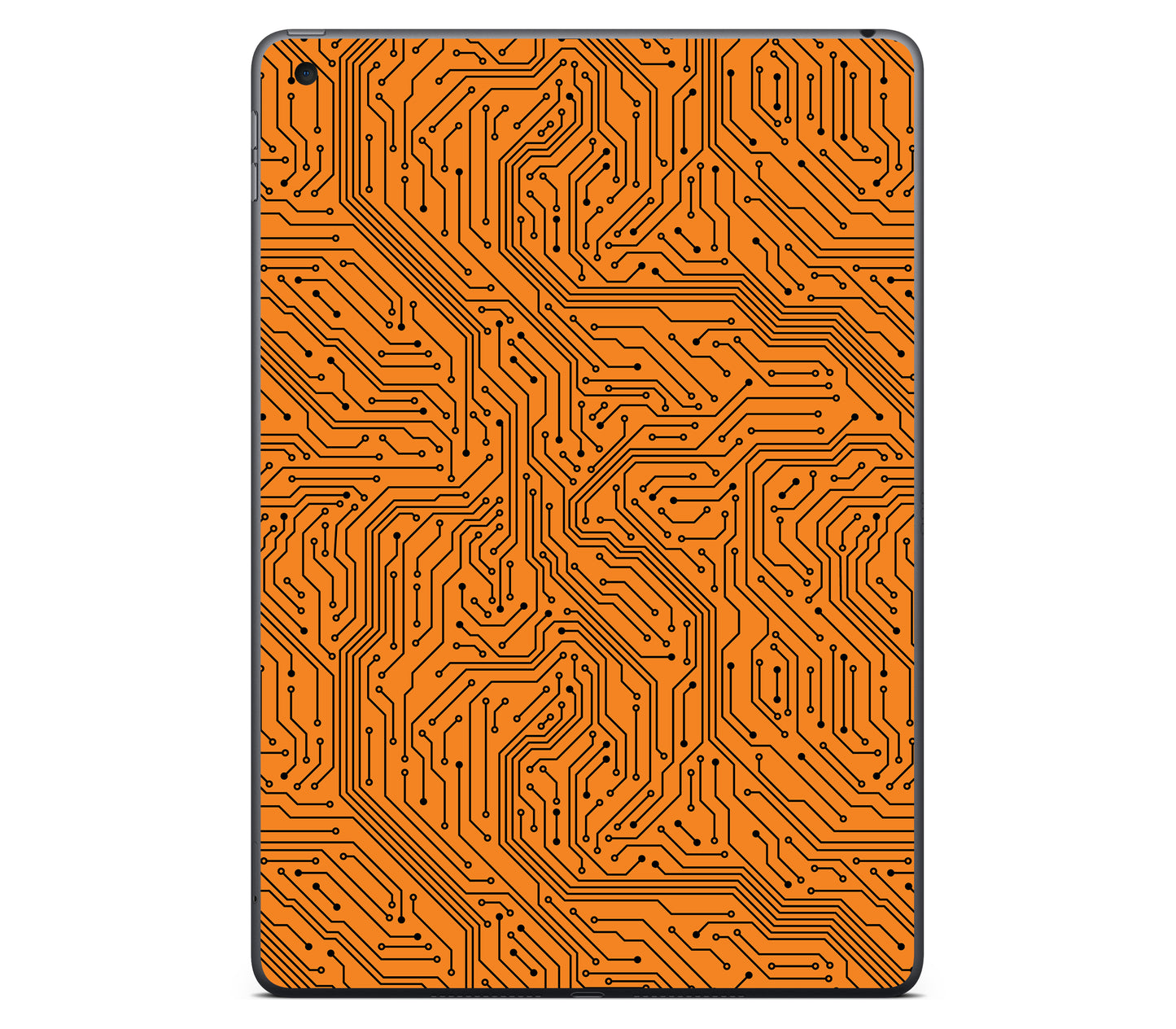 iPad 10.2" (2021, Gen 9) skin, Pulse Grid, back skin without logo cutout