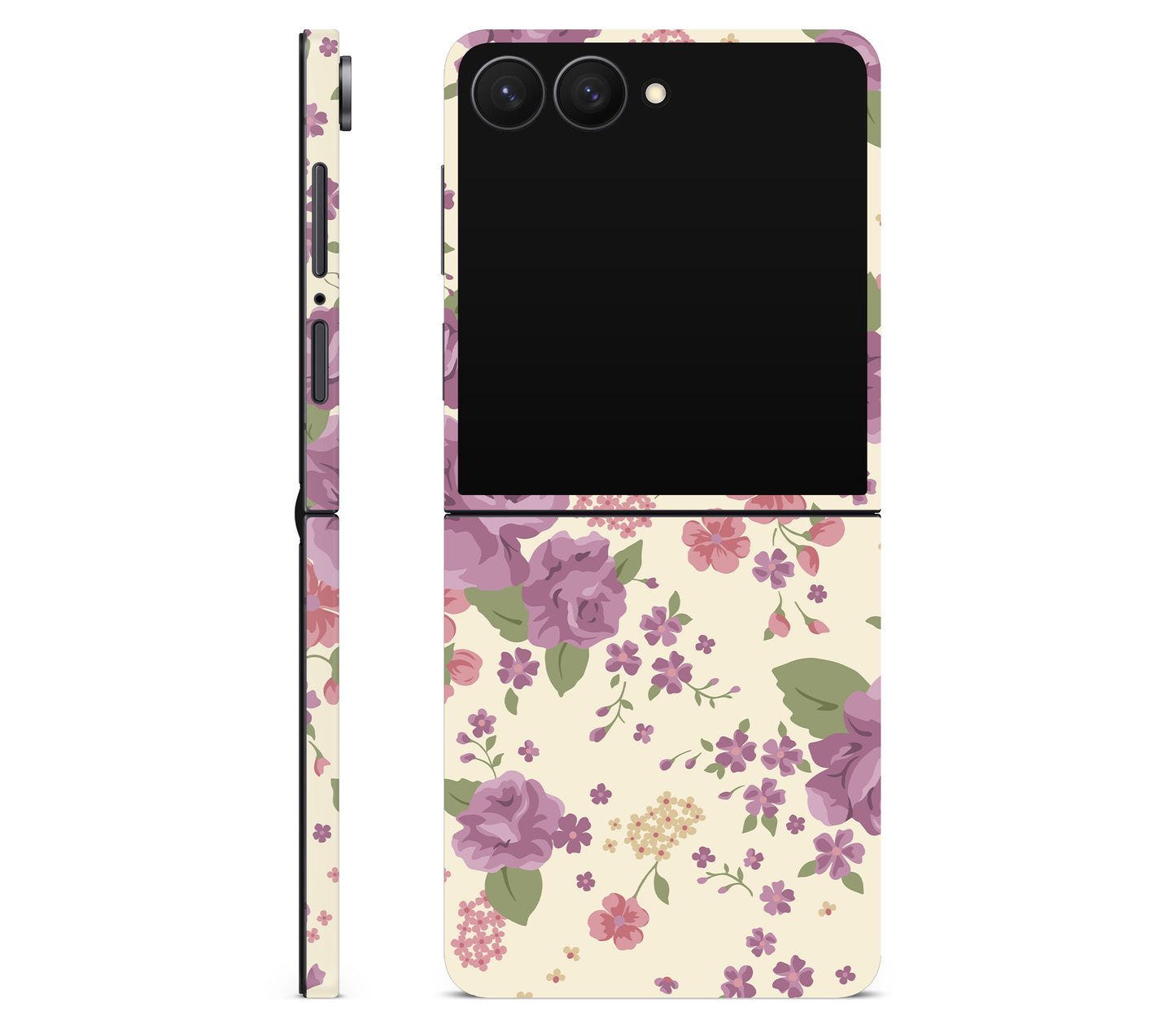 Galaxy Z Flip 7 skin, Lilac