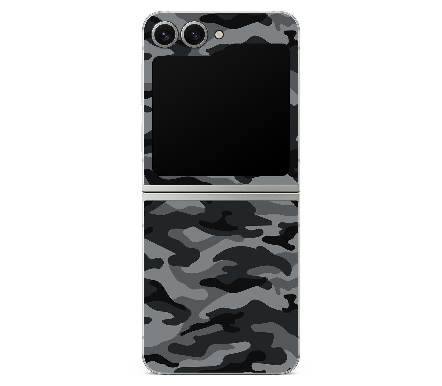Galaxy Z Flip 7 FE skin, Urban Camo, back skin