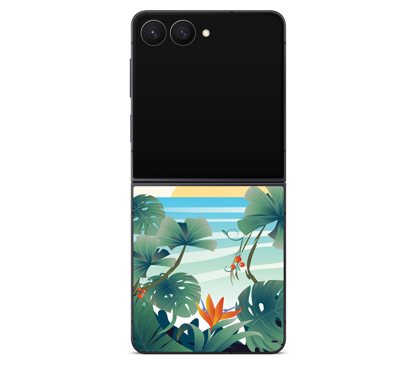Galaxy Z Flip 8 skin, Sizzle Bay, back skin