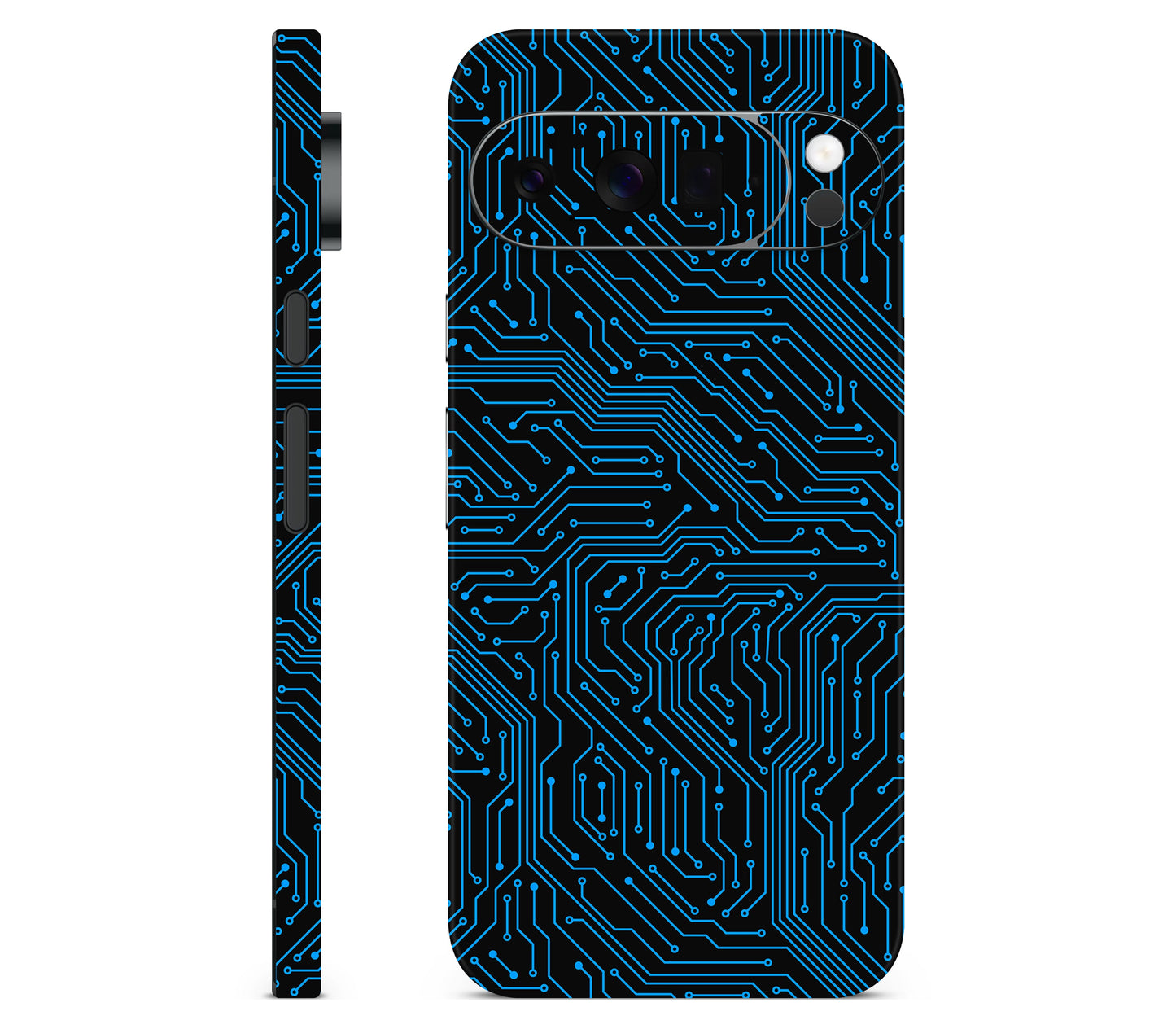 Google Pixel 11 Pro XL skin, Eternal Blue, full wrap skin