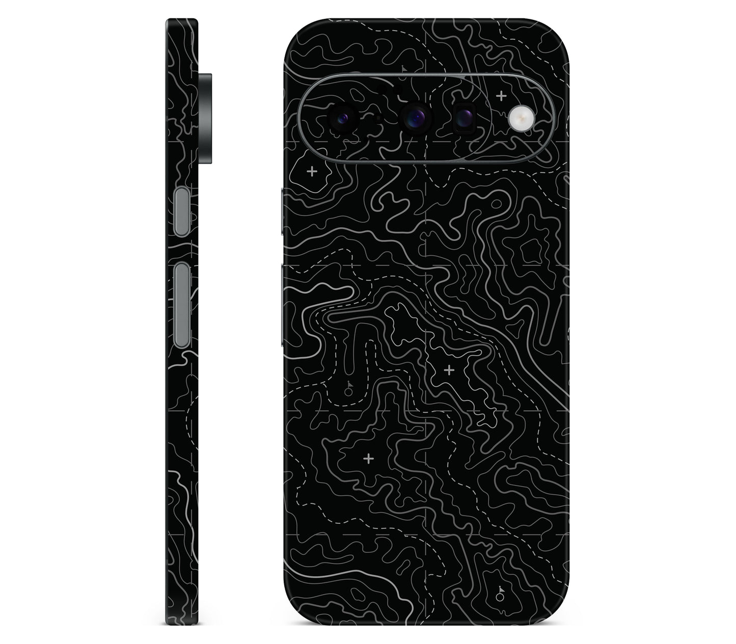 Google Pixel 11 skin, Lockdown (Blackout), full wrap skin
