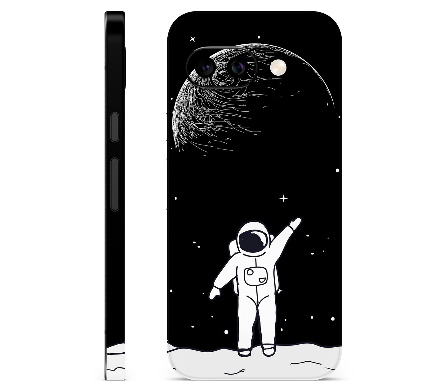 Google Pixel 10A skin, Moonwave, full wrap skin