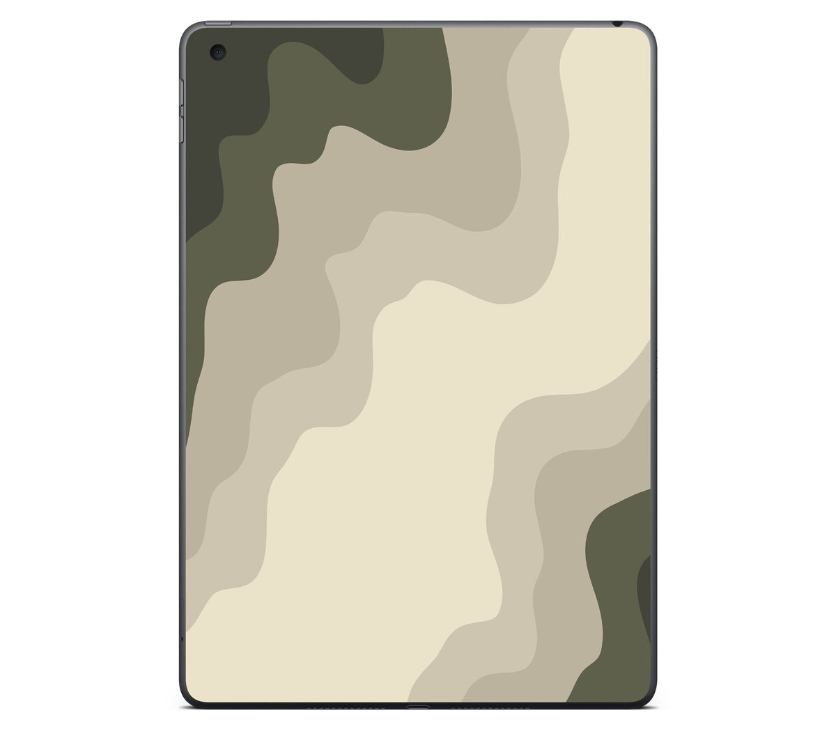 iPad 10.2" (2021, Gen 9) skin, Drift (Mirage), back skin without logo cutout