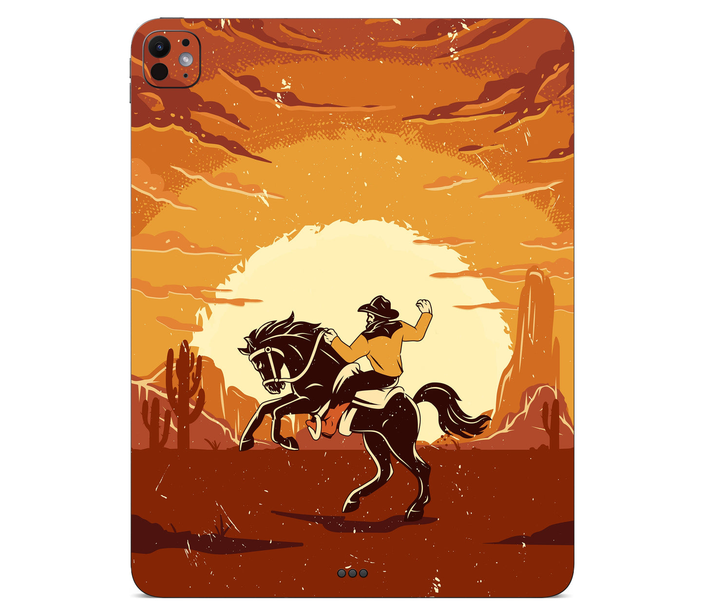 iPad Pro 11" (M5) skin, Cowboy, back skin