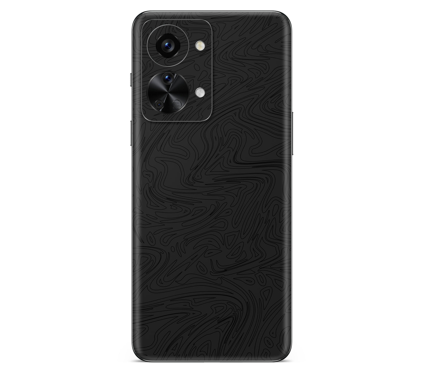 OnePlus Nord 2T skin, Black Ice, back skin