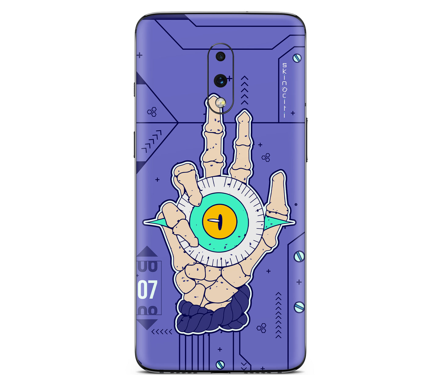 OnePlus 7 skin, Hypnotic, back skin