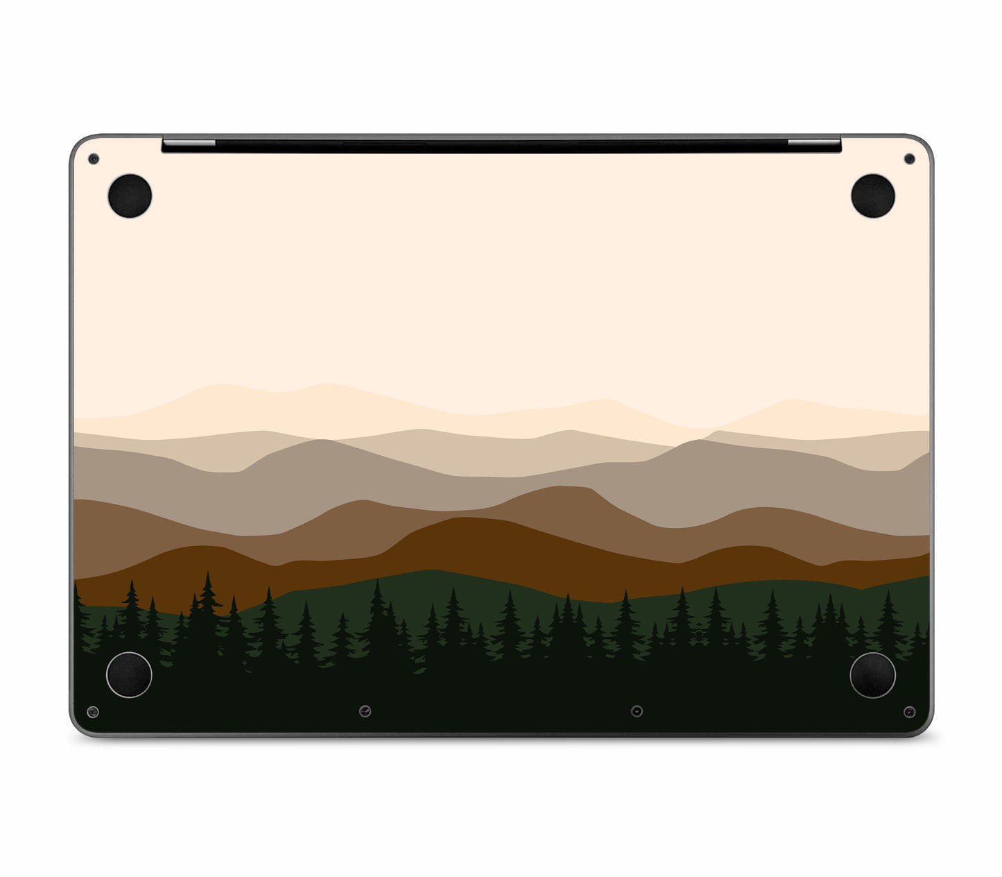 MacBook Pro 13" (2022, M2) skin, Sierra Dusk, bottom skin