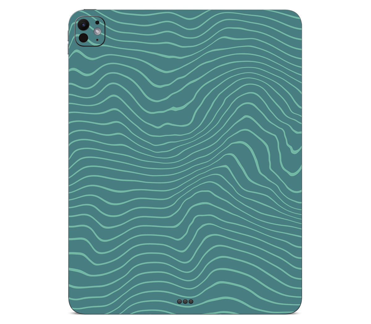 iPad Pro 11" (M4) skin, Tide, back skin without logo cutout