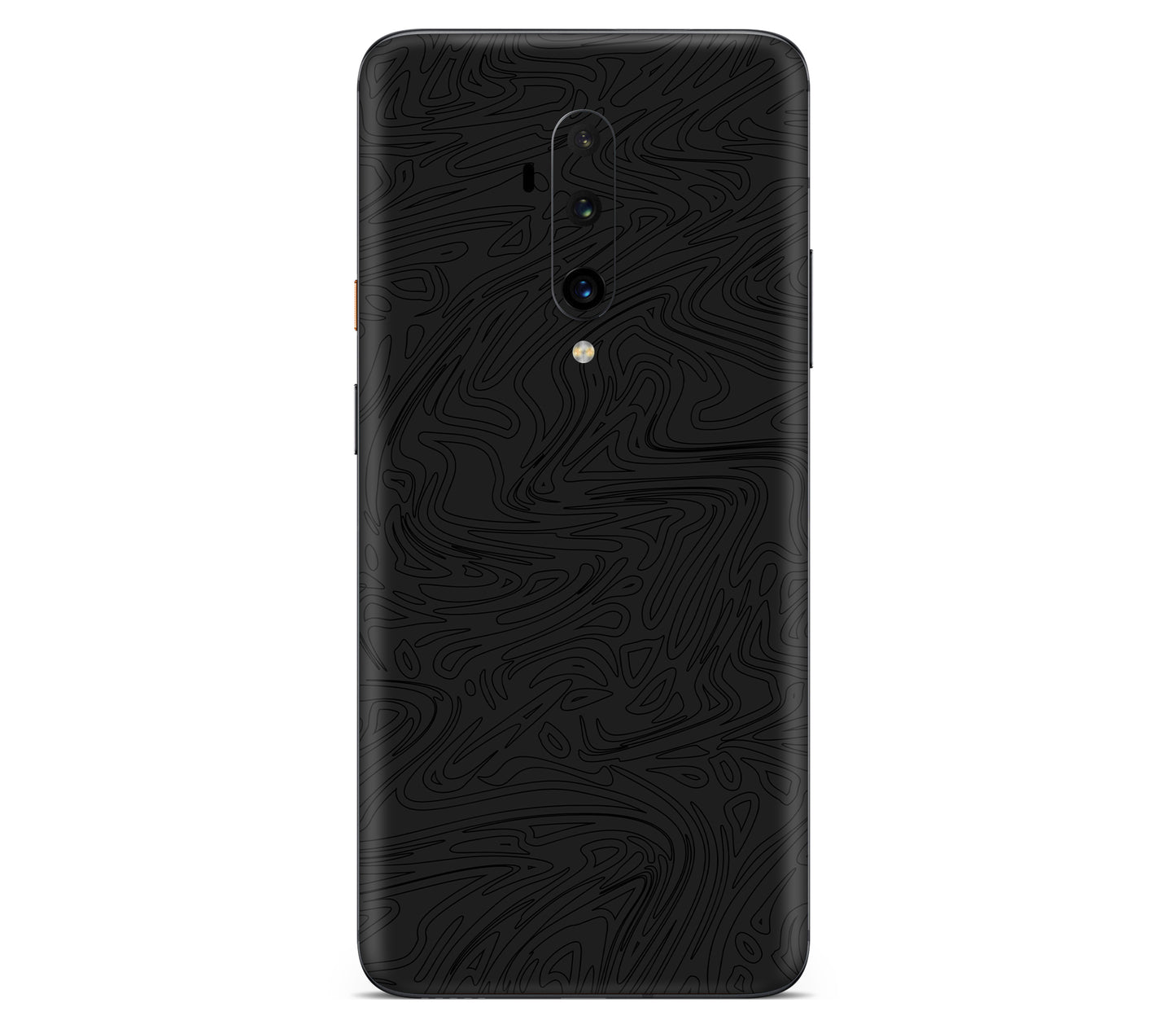 OnePlus 7T Pro skin, Black Ice, back skin