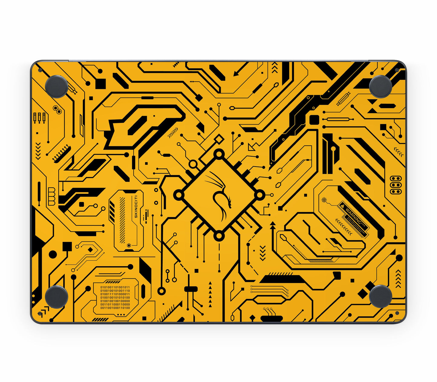 MacBook Air 13" (2025, M4) skin, Kali (Kernel), bottom skin
