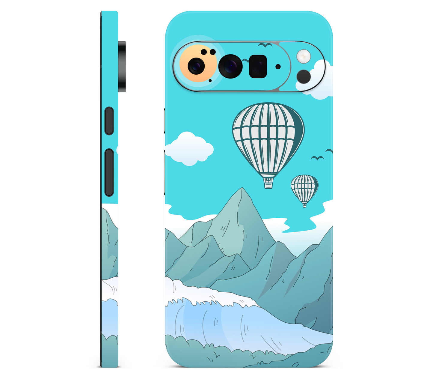 Google Pixel 11 Pro XL skin, Altitude Error, full wrap skin