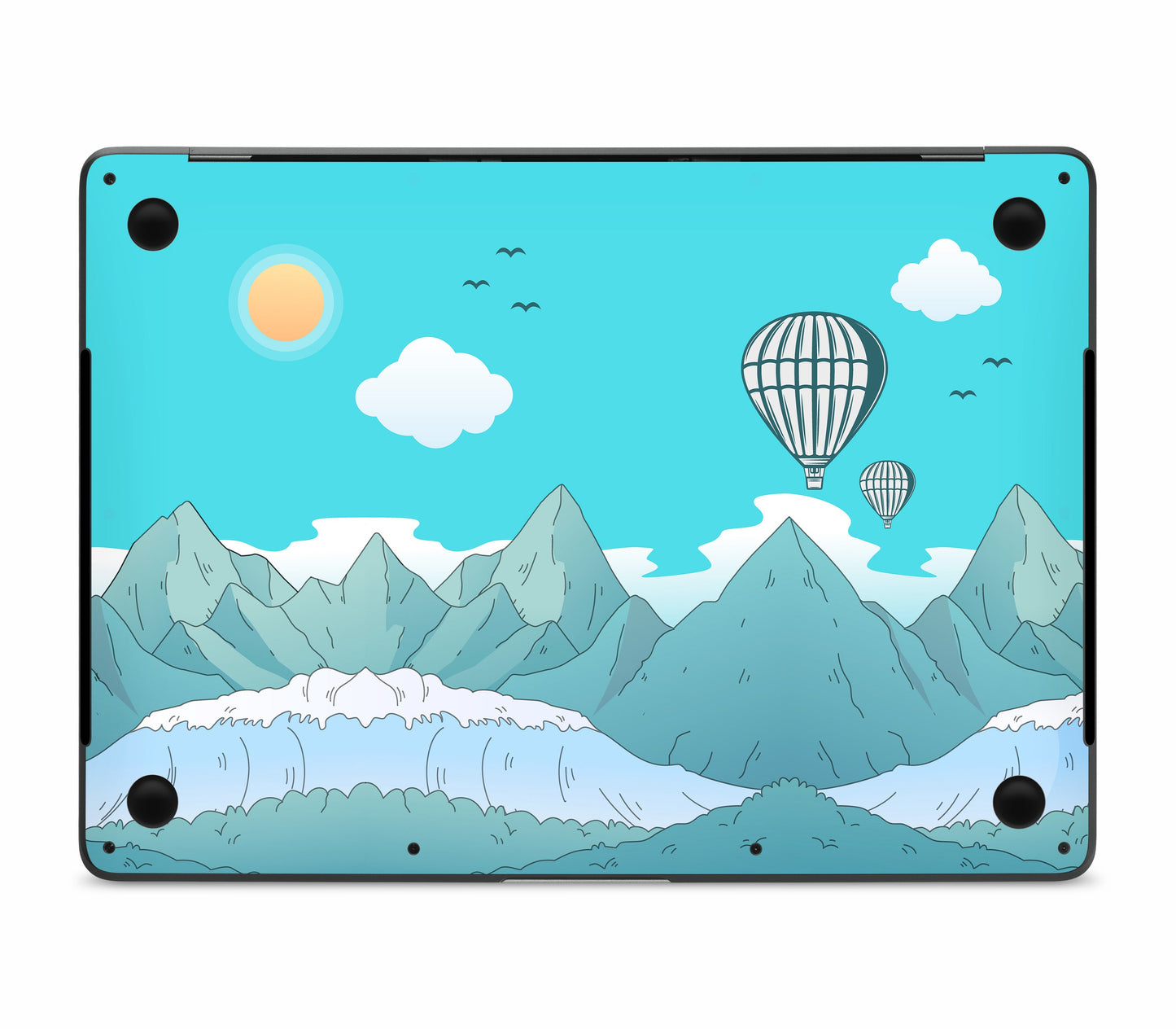 MacBook Pro 15" (2017, Touch Bar) skin, Altitude Error, bottom skin