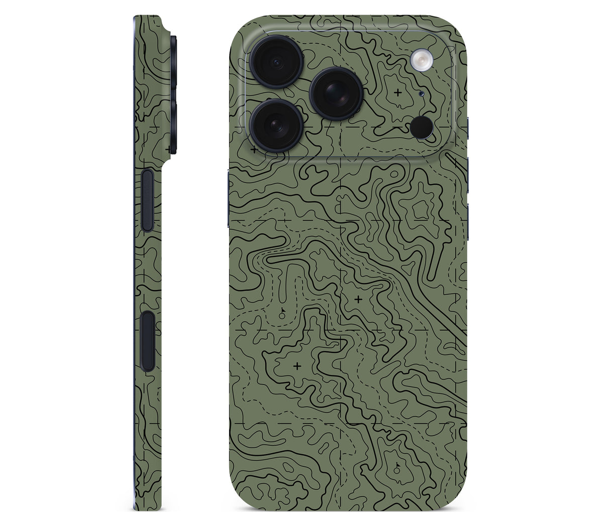 iPhone 18 Pro Max skin, Lockdown (Deathline), full wrap without logo cutout