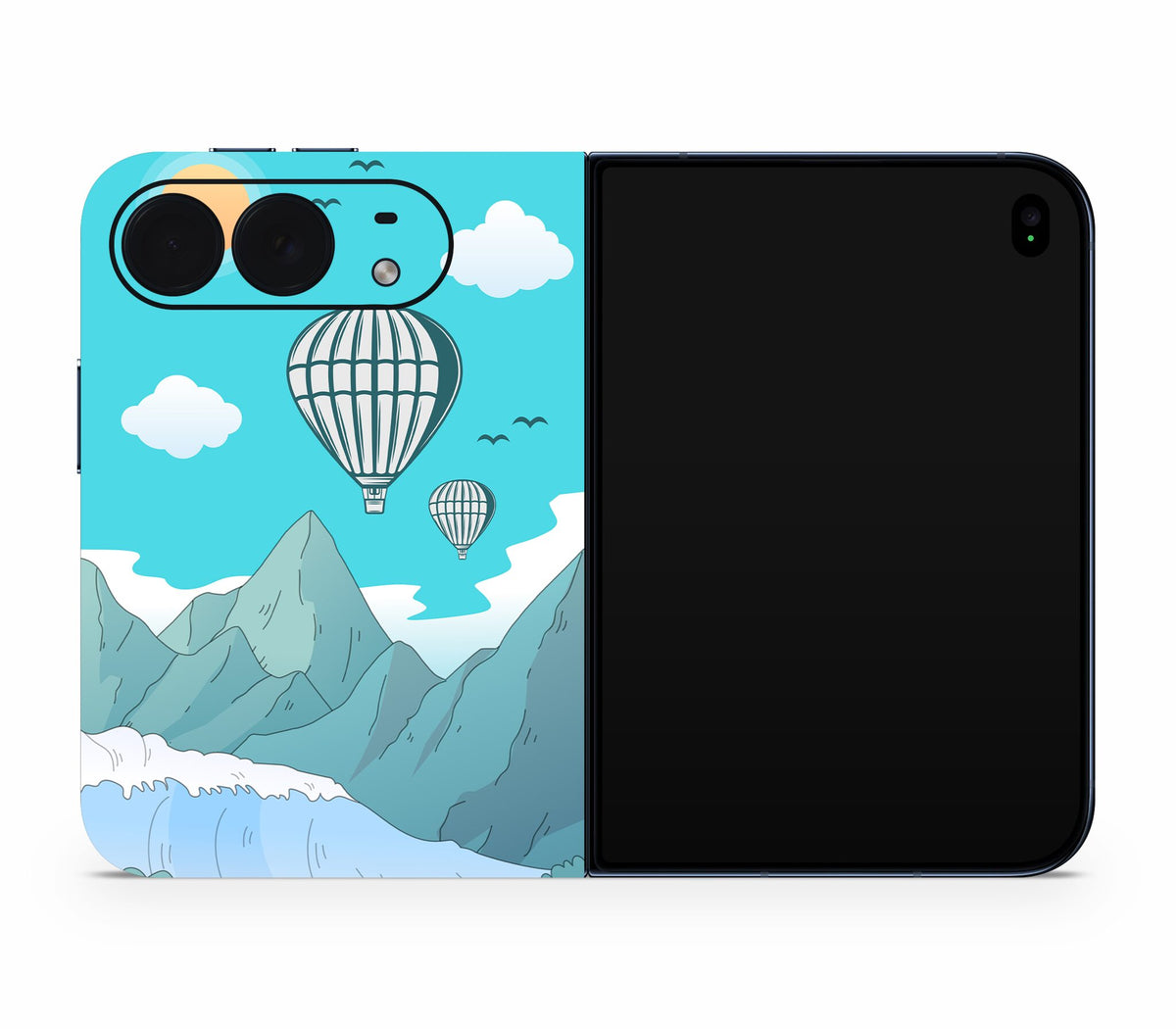 iPhone Duo skin, Altitude Error, full wrap without logo cutout