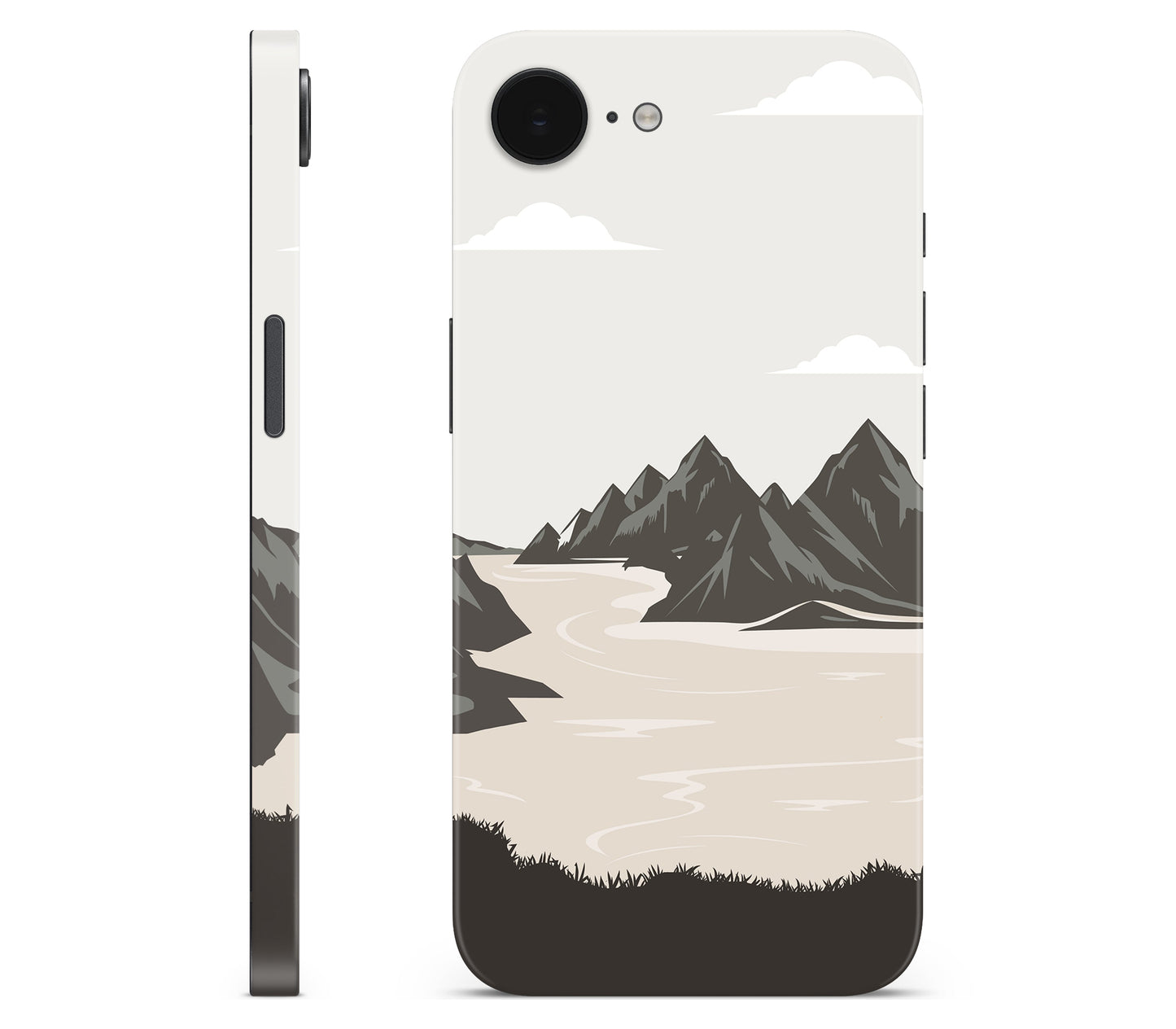 iPhone 17e skin, Dope Valley, full wrap without logo cutout