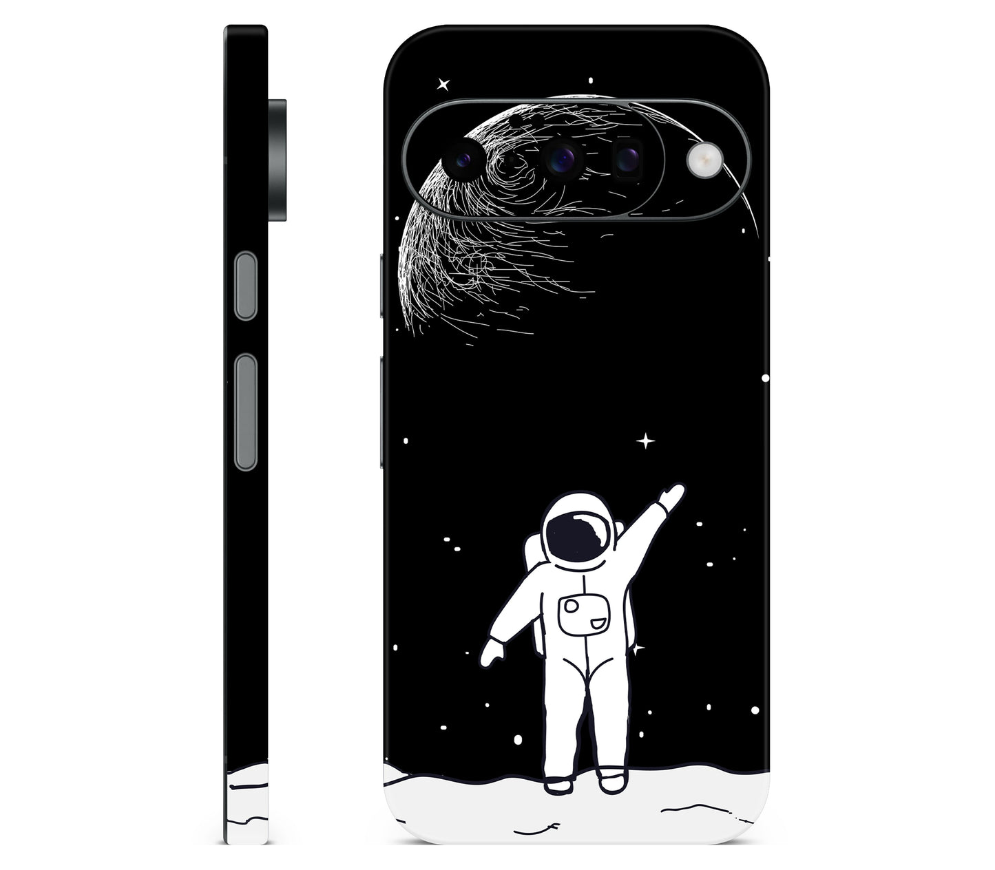 Google Pixel 11 skin, Moonwave, full wrap skin