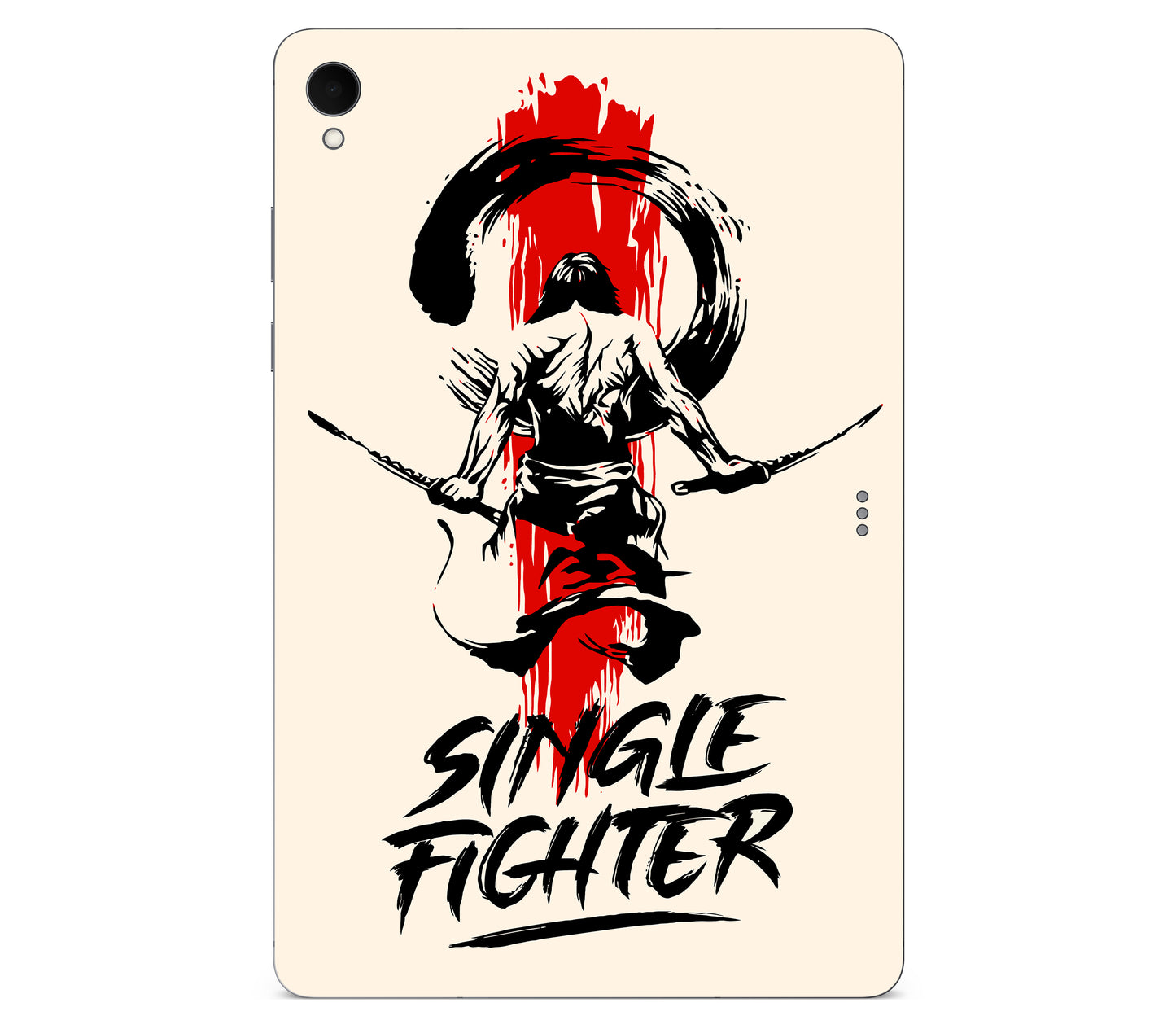 Galaxy Tab S11 skin, Samurai, back skin