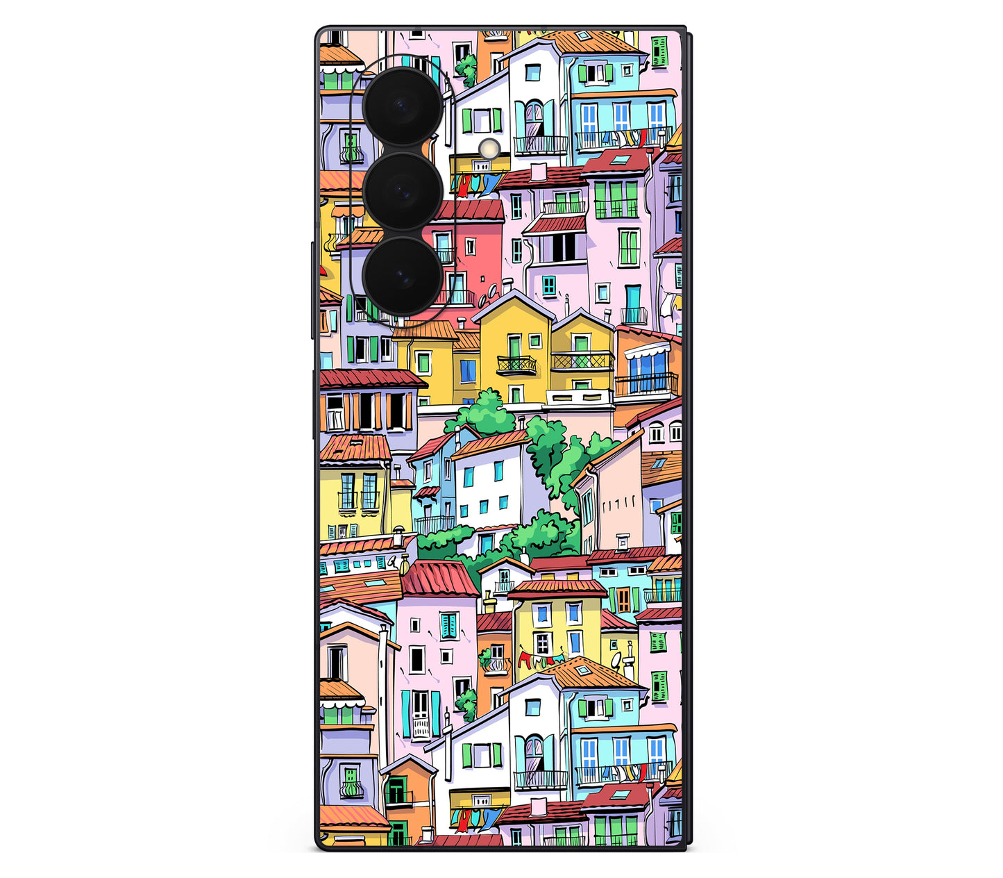 Galaxy Z Fold 8 Ultra skin, Menton Mosaic, back skin