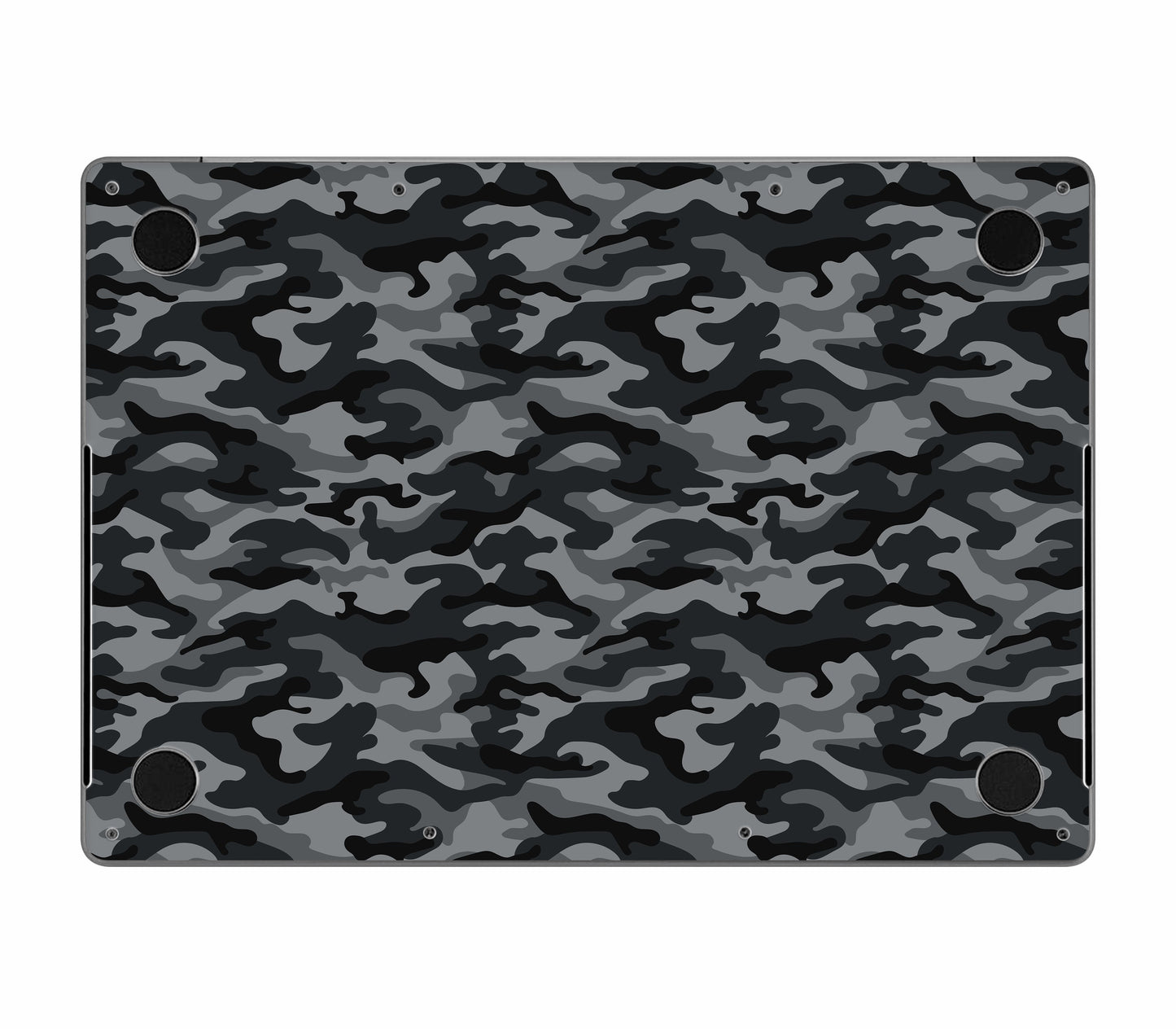 MacBook Pro 16" (2022, M2) skin, Urban Camo, bottom skin