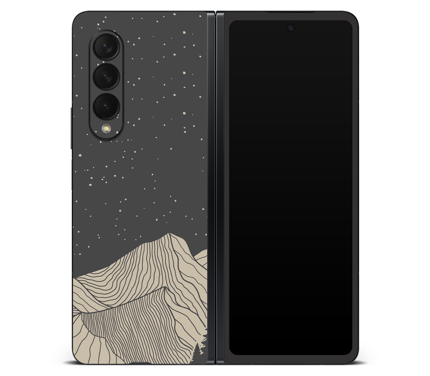 Galaxy Z Fold 3 skin, Nightline